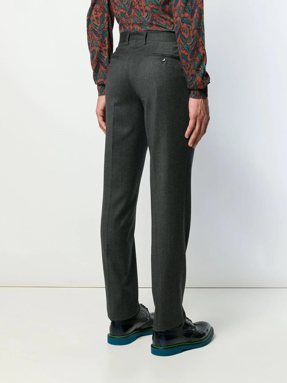 pleated trousers - 4