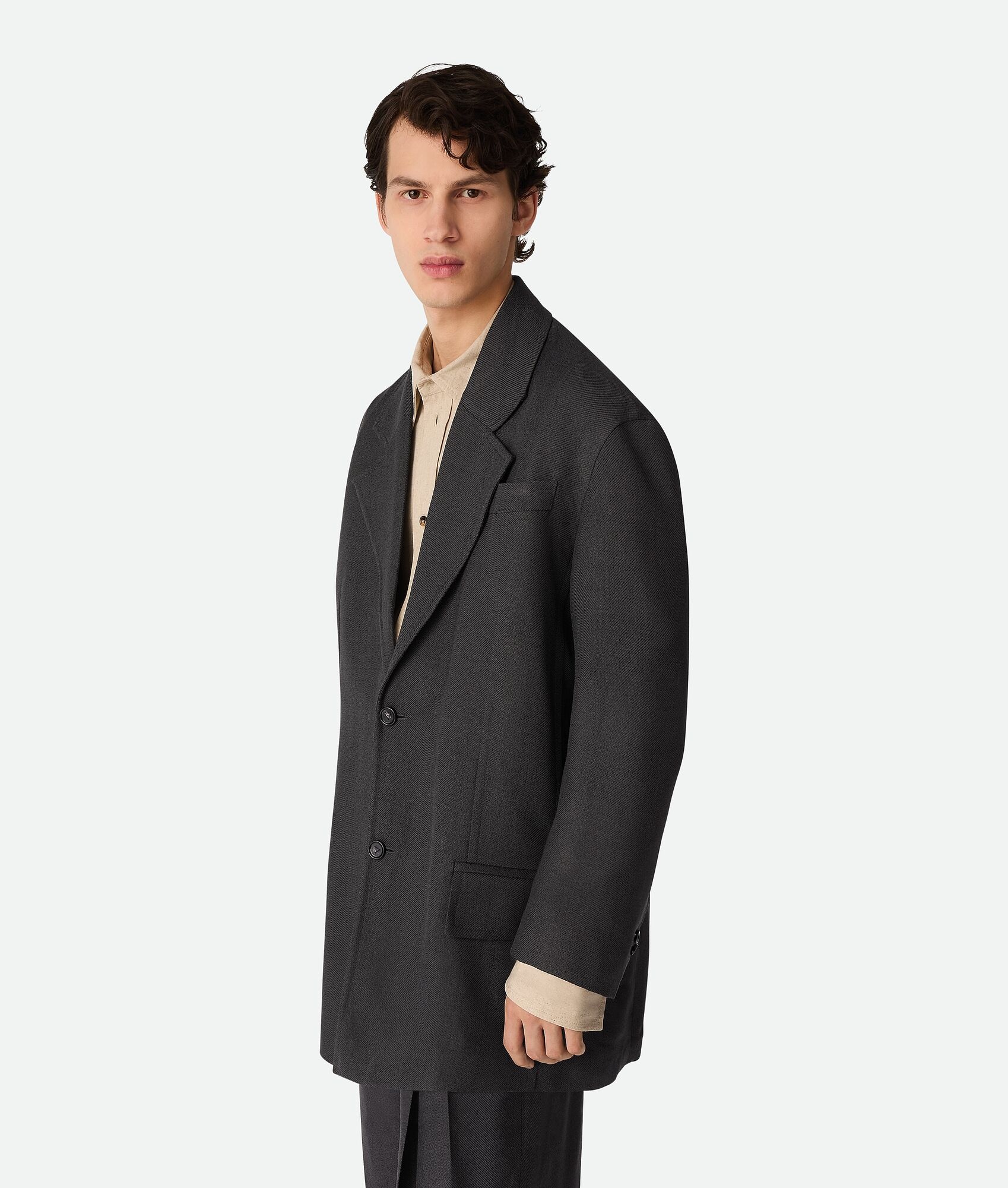 Viscose Melange Jacket - 2