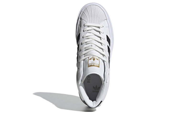 adidas gazelle silver green womens Adidas 424 Pro Model Sneaker in Black / white  Kelsid Closet