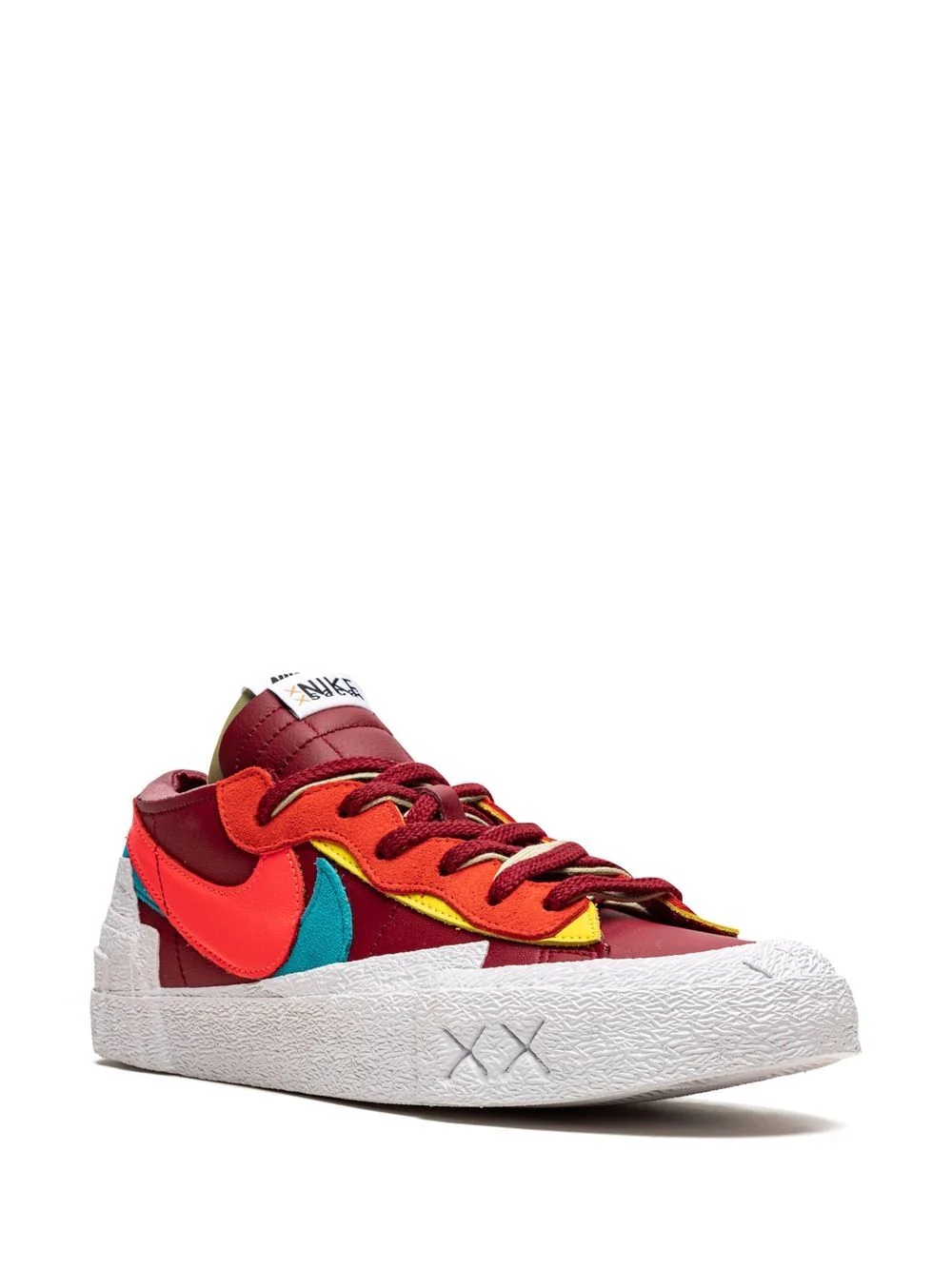x KAWS x sacai Blazer Low "Red" sneakers - 2