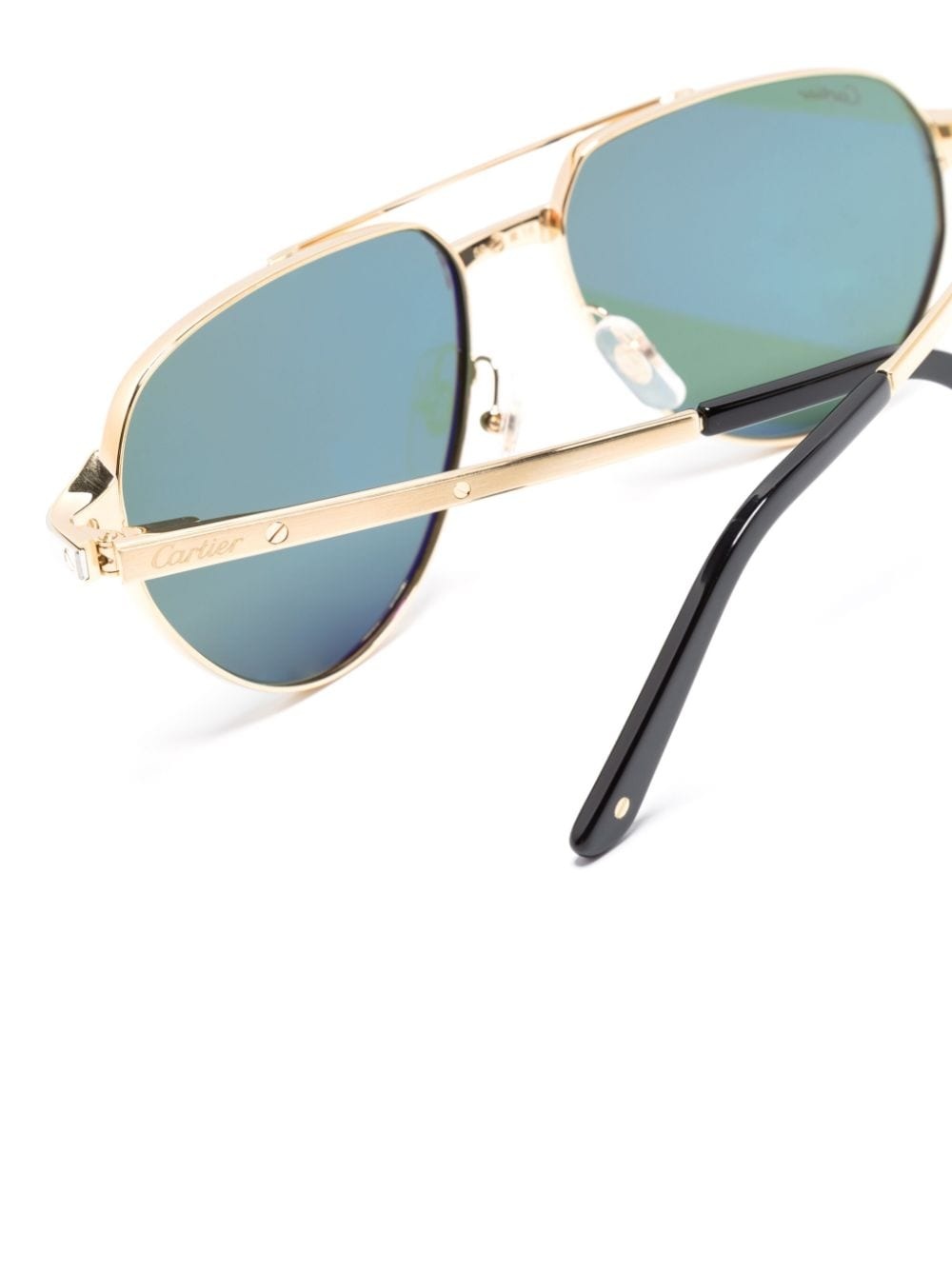 Santos de Cartier navigator-frame sunglasses - 3