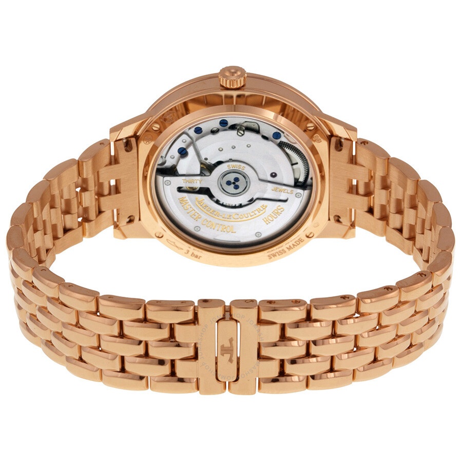 Jaeger LeCoultre Rendez-Vous Silver Dial 18kt Rose Gold Ladies Watch Q3442120 - 3
