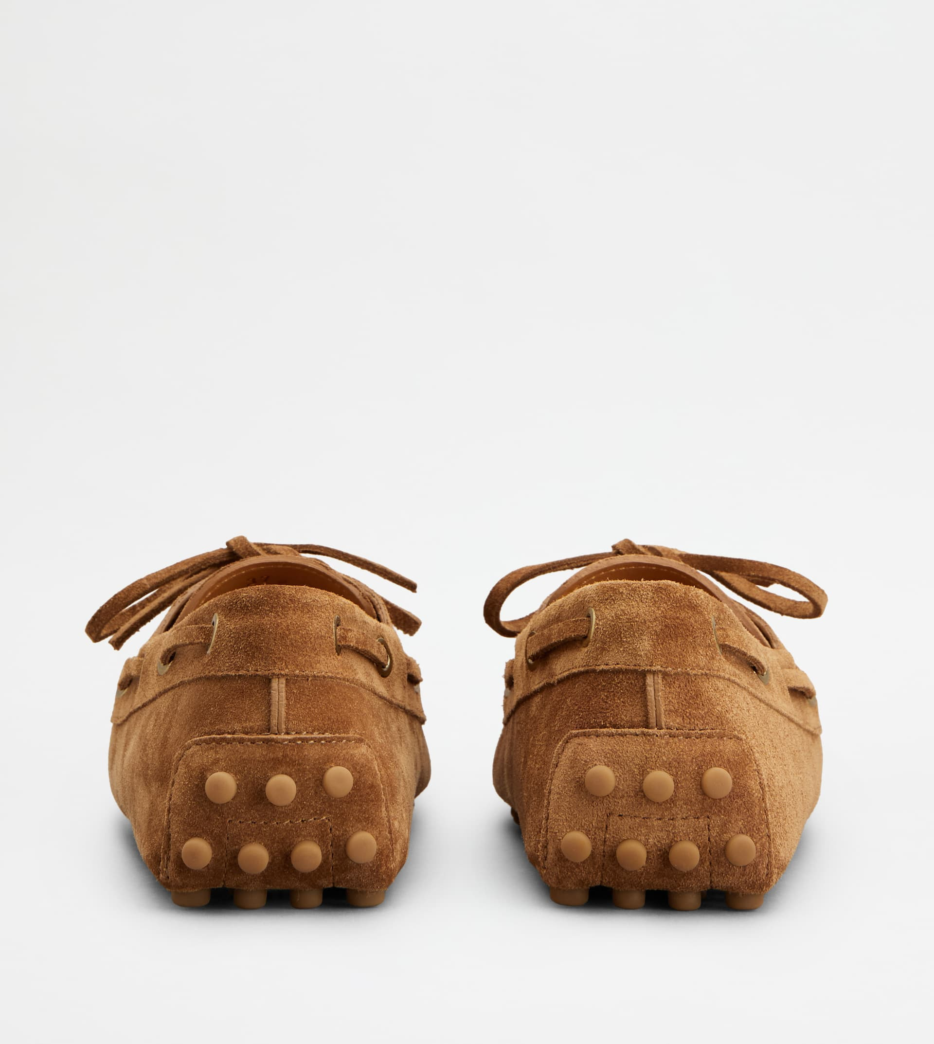 BOAT GOMMINO IN SUEDE - BROWN - 3