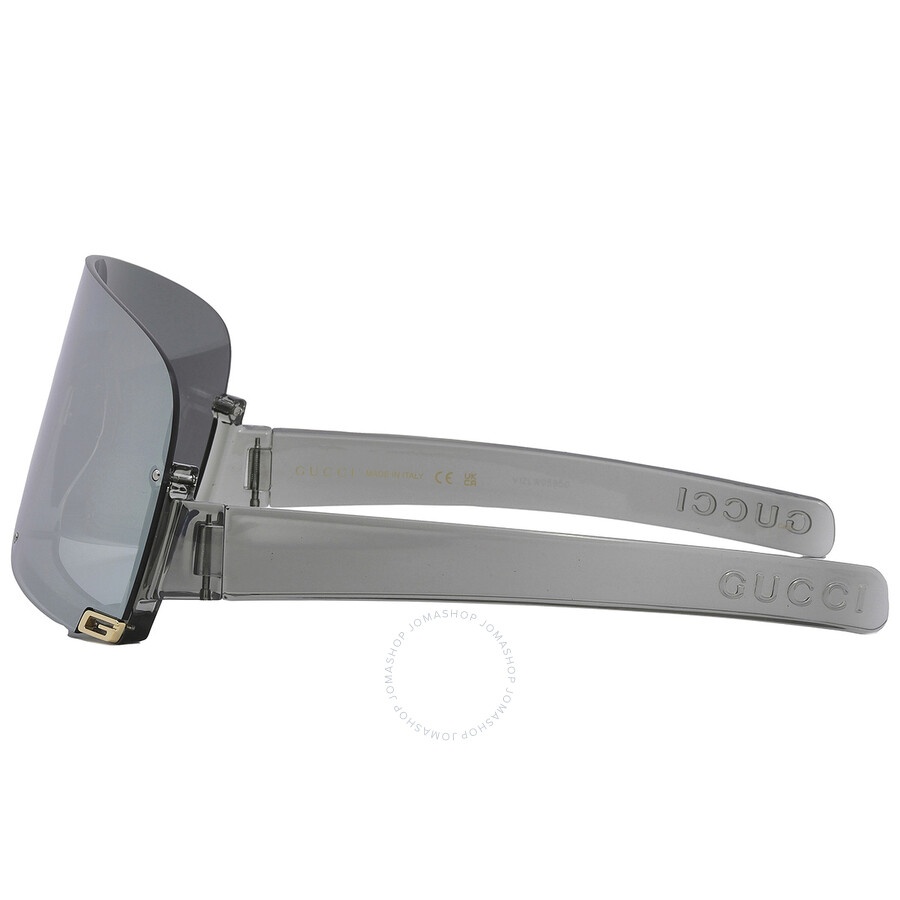 Gucci Grey Shield Ladies Sunglasses GG1637S 002 99 - 3