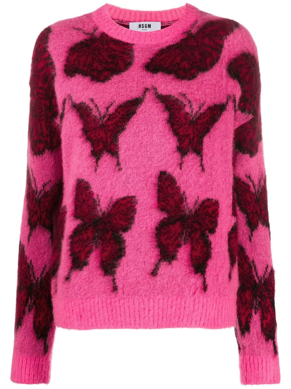 butterfly knitted sweater - 1