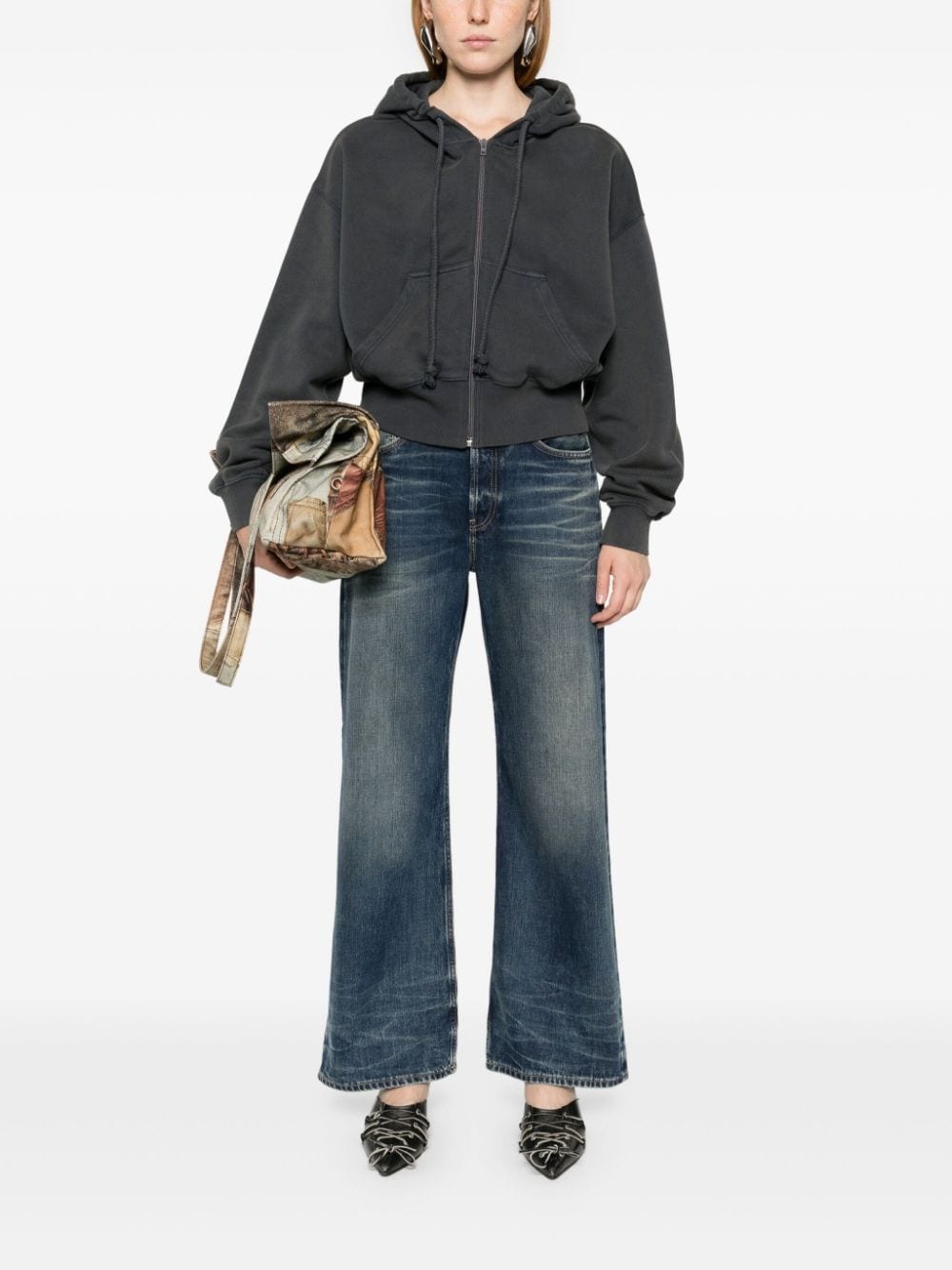 wide-leg jeans - 2