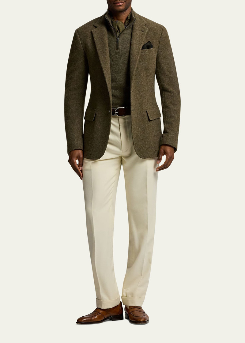 Ralph Lauren Men's Brushed Cashmere Twill Blazer outlook