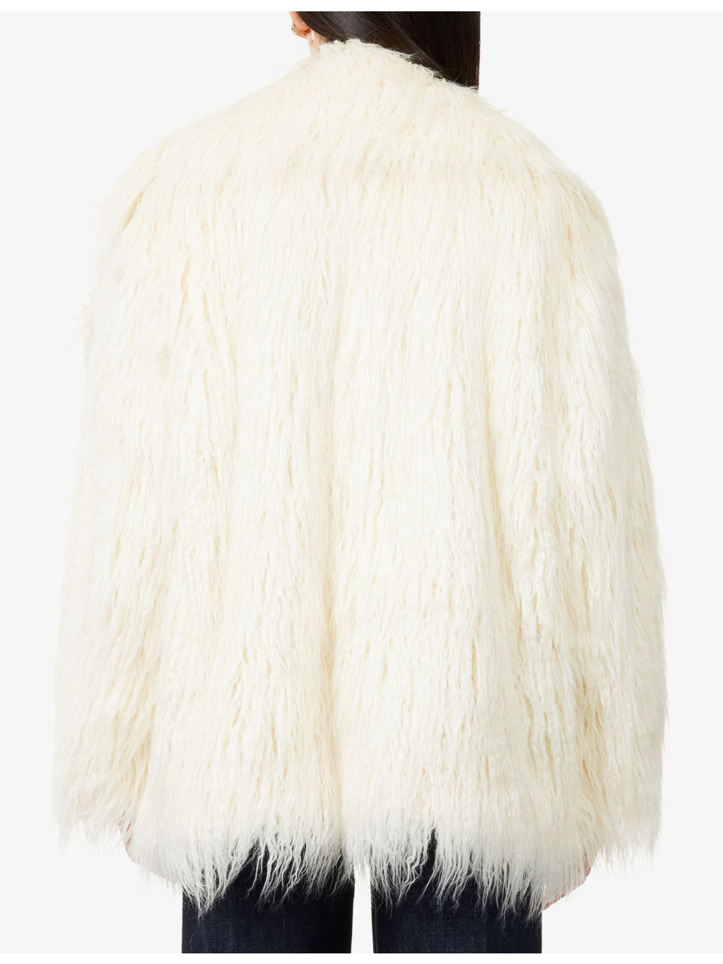Liza Shaggy Faux-Fur Coat - 4