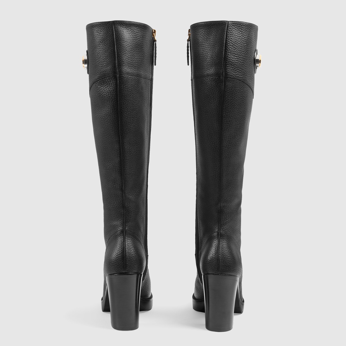 Women's knee-high boot with Interlocking G - 4