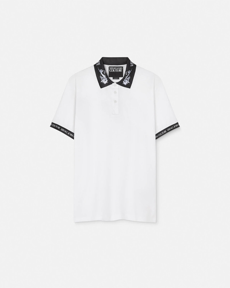 Watercolour Couture Polo Shirt 1