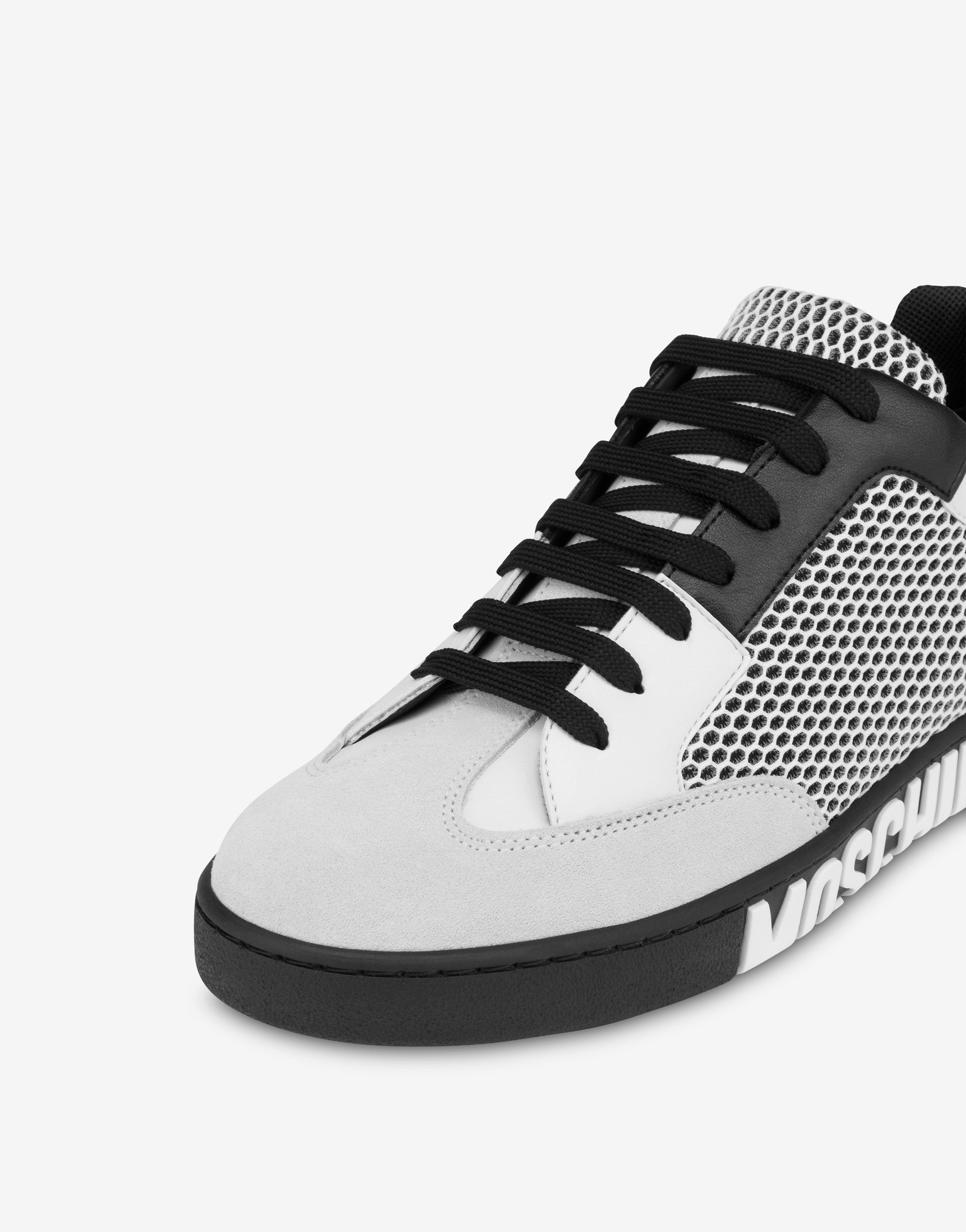 MOSCHINO SOLE SNEAKERS - 4