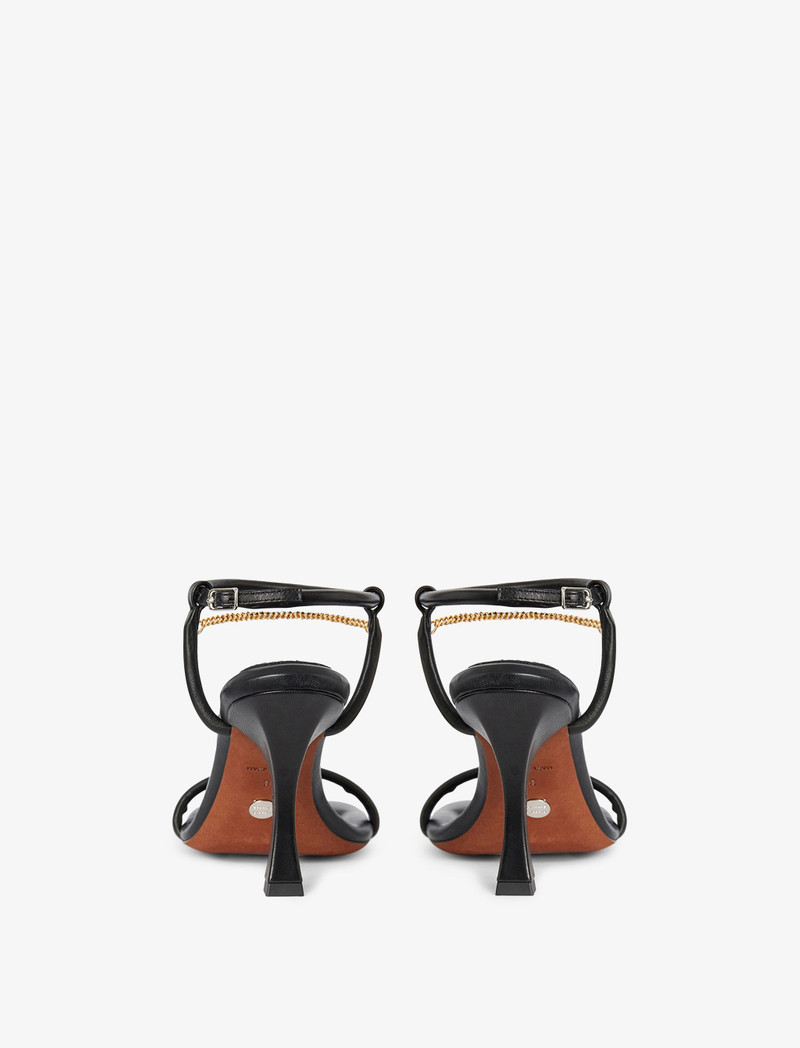 Proenza Schouler Square Padded Chain Sandals - 90mm outlook