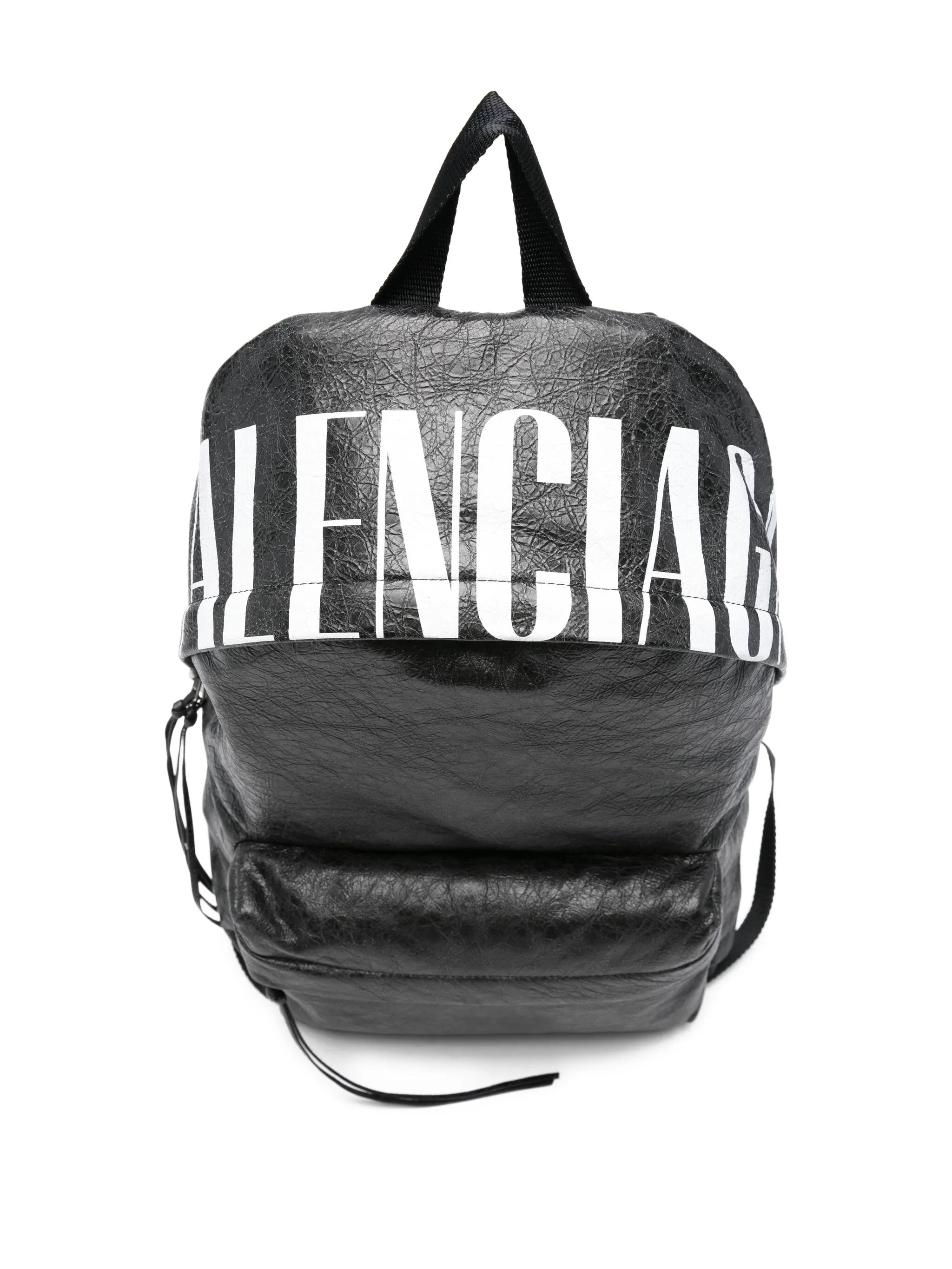 Balenciaga Leather Logo-detail Backpack - 5