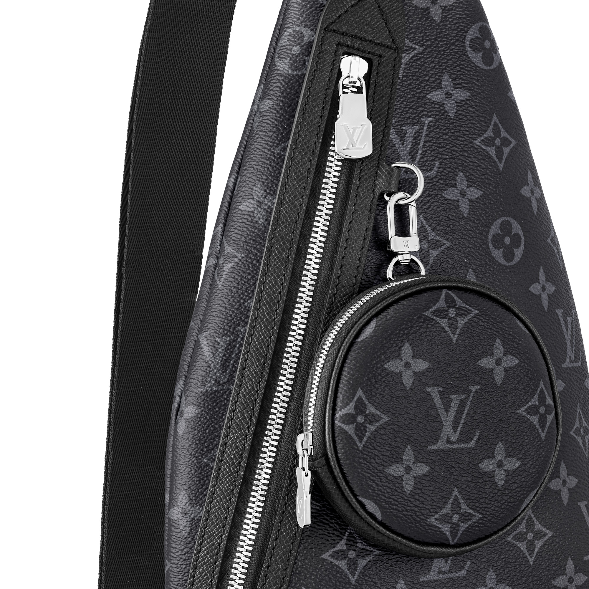 Louis Vuitton® Duo Slingbag Black. Size in 2023