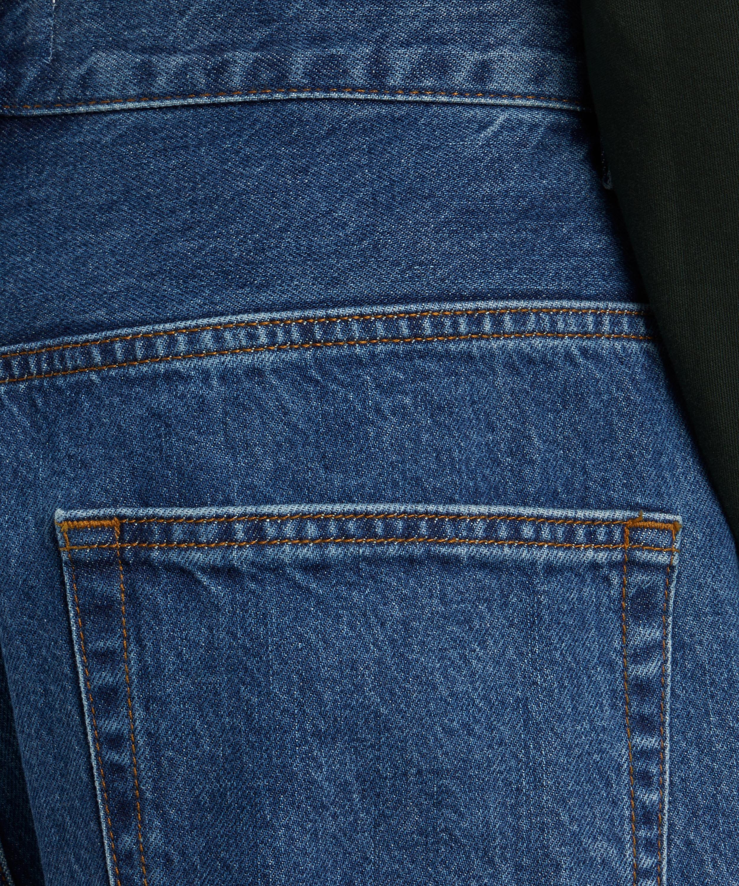 Baggy Wide Leg Jeans in Bonair - 5