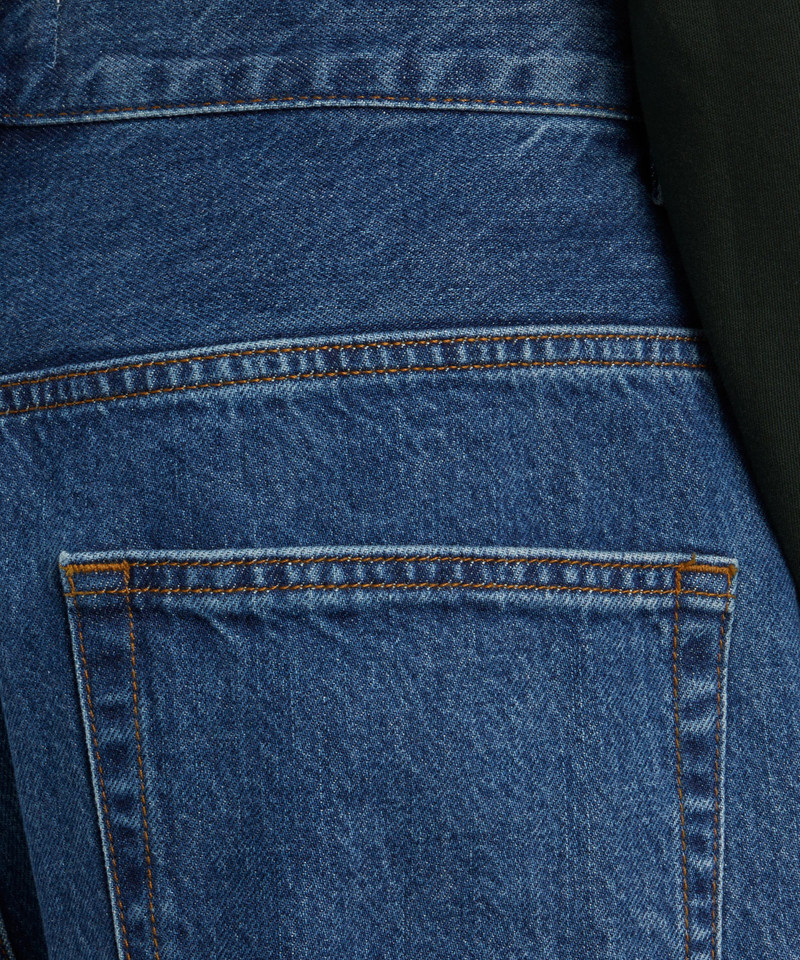 Baggy Wide Leg Jeans in Bonair 5