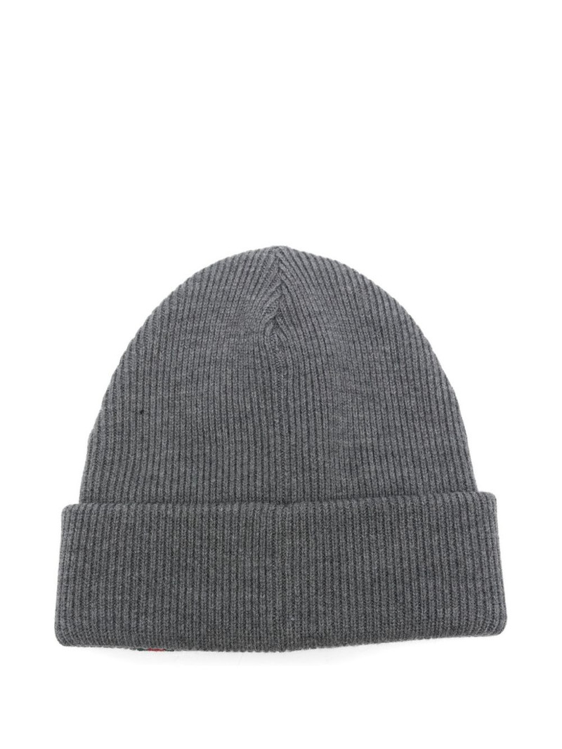 GUCCI wool Web-stripe beanie outlook
