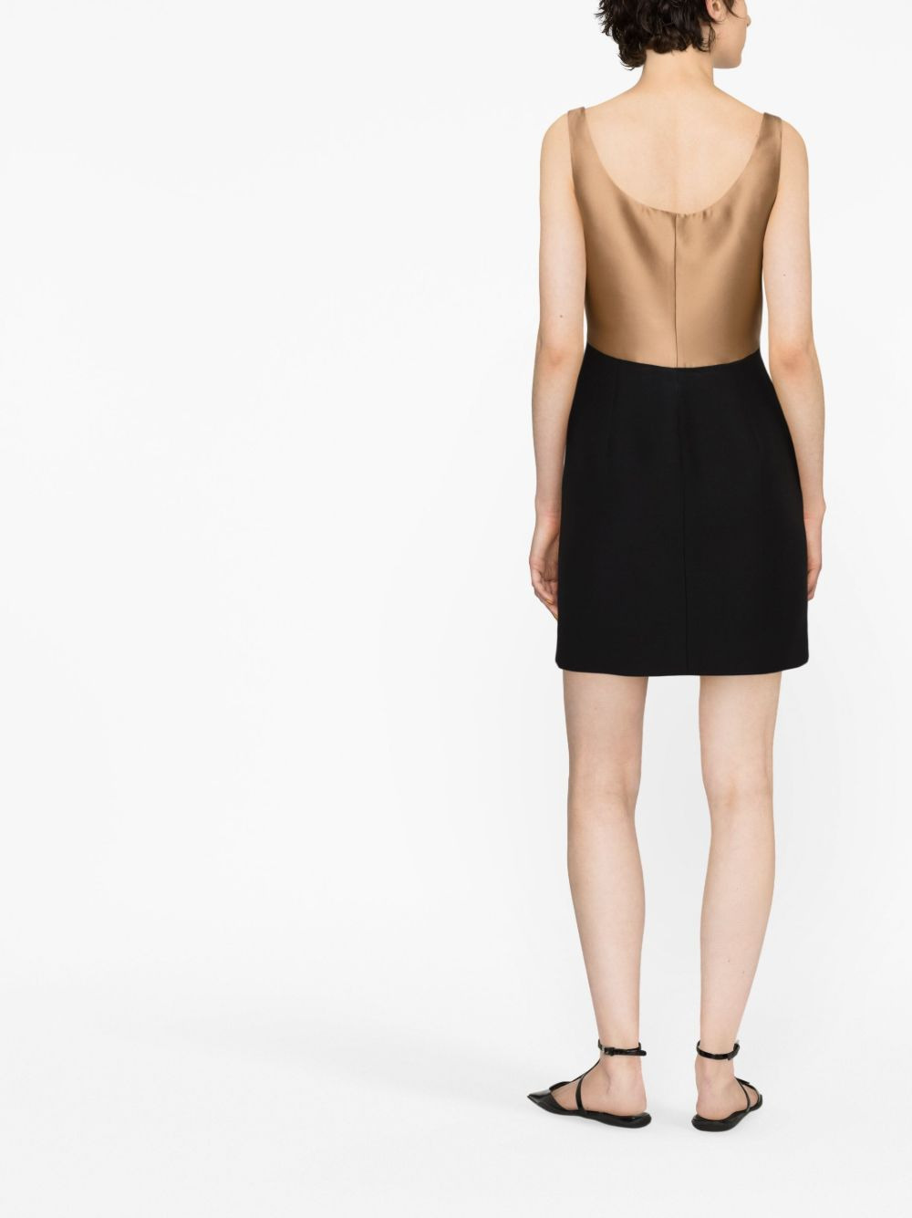 colourblock minidress - 4