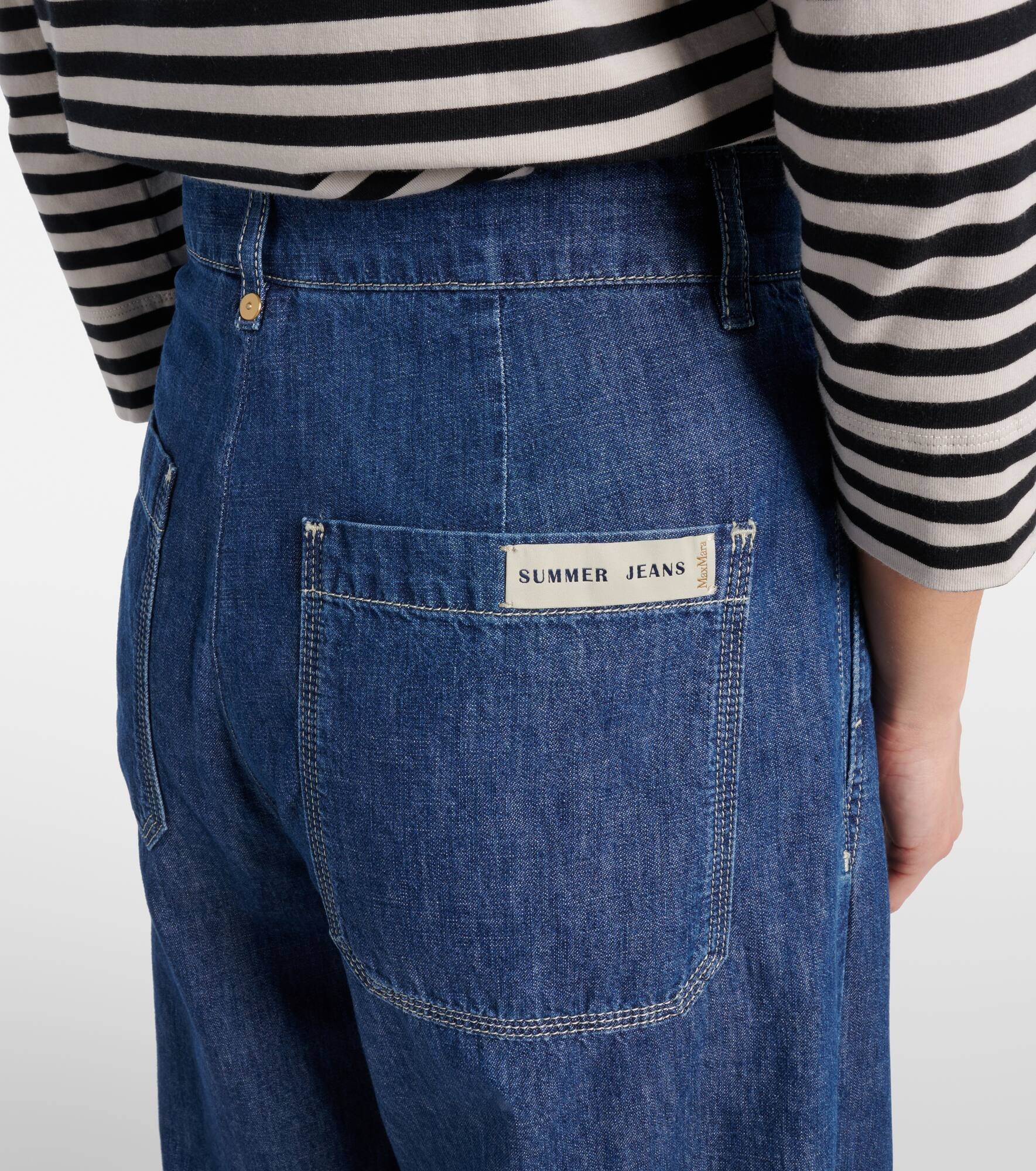 Paul high-rise wide-leg jeans - 6