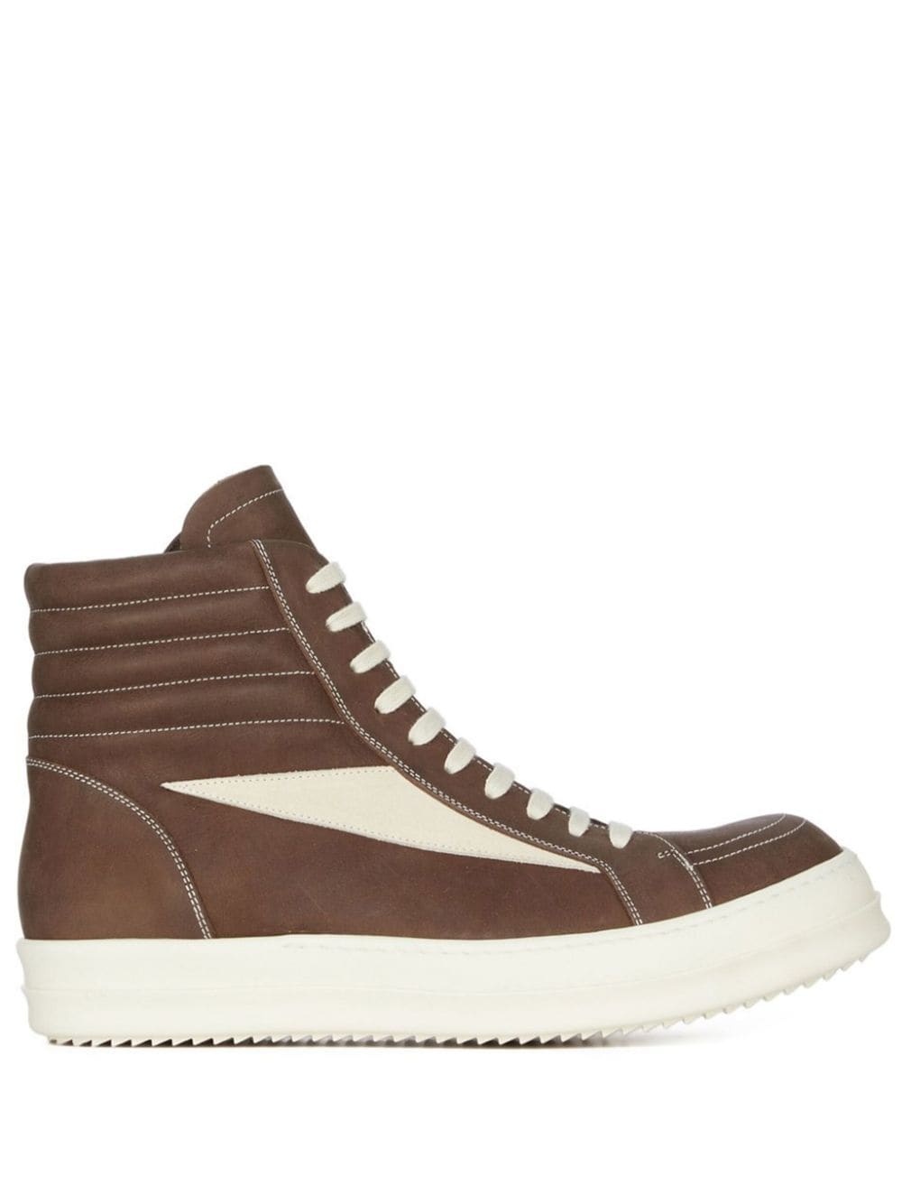 SUEDE HI-TOP SNEAKERS - 1