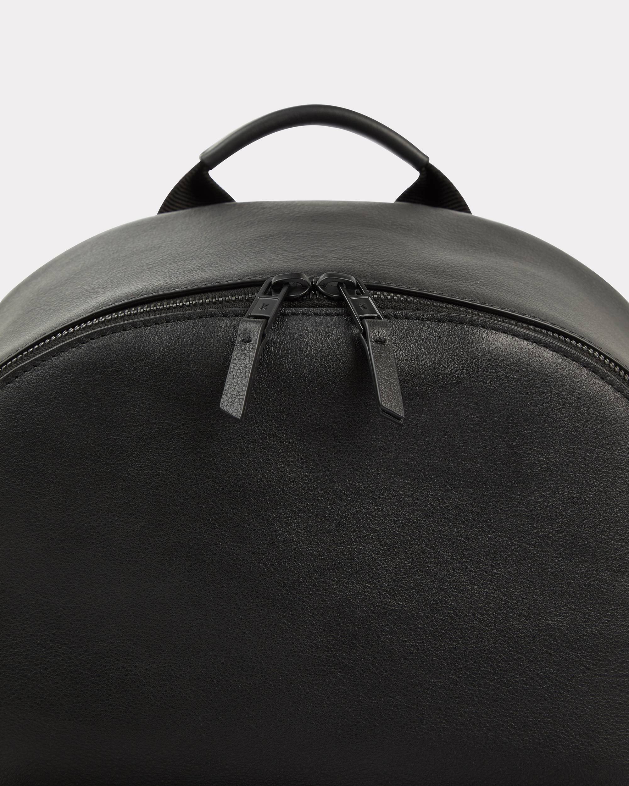 'Boke Flower Crest' leather backpack - 3