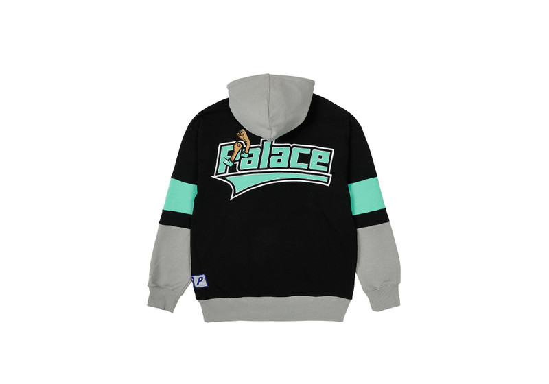 PALACE PALACE STARTER HOOD BLACK outlook