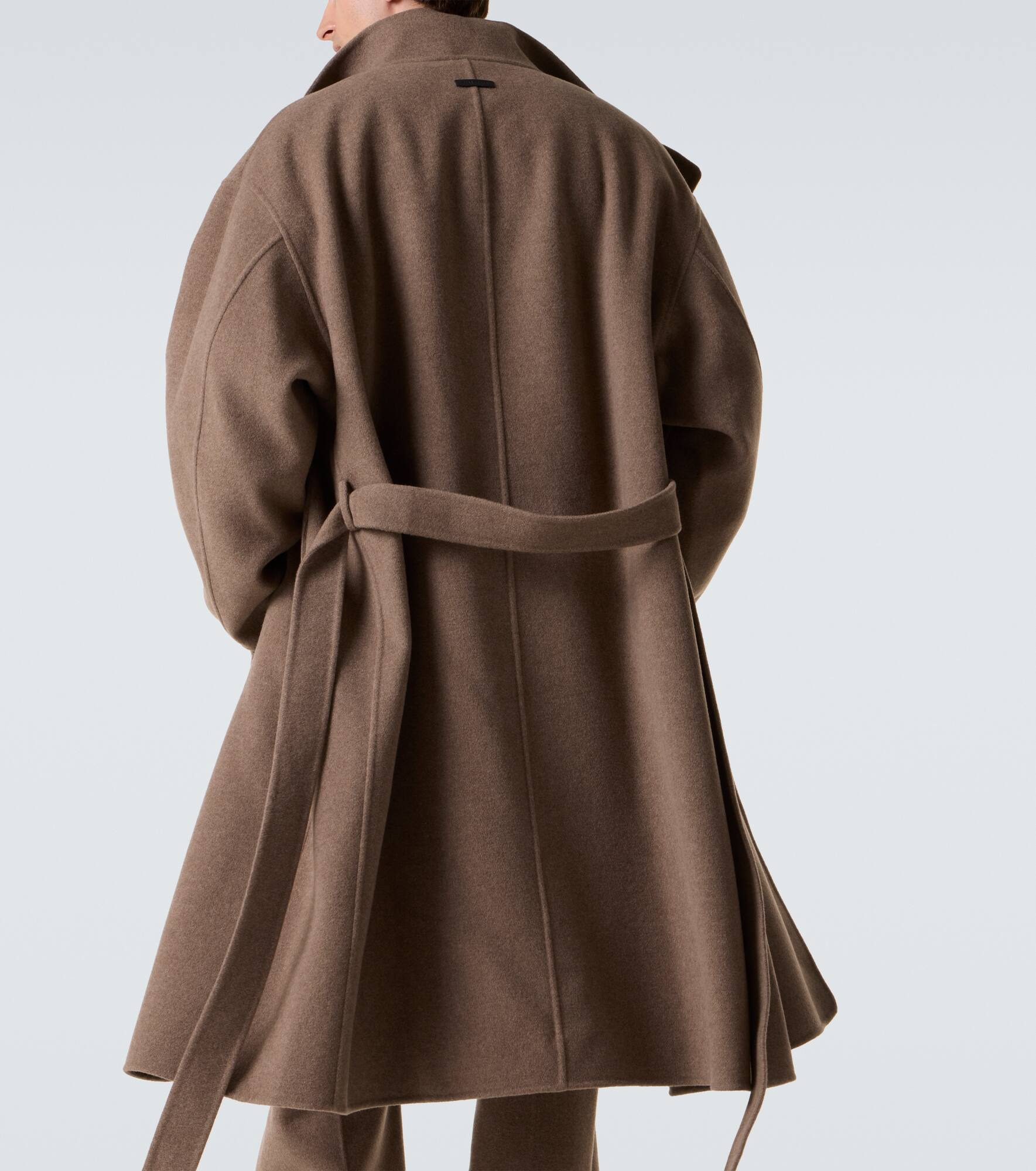 Wool and cashmere coat - 6