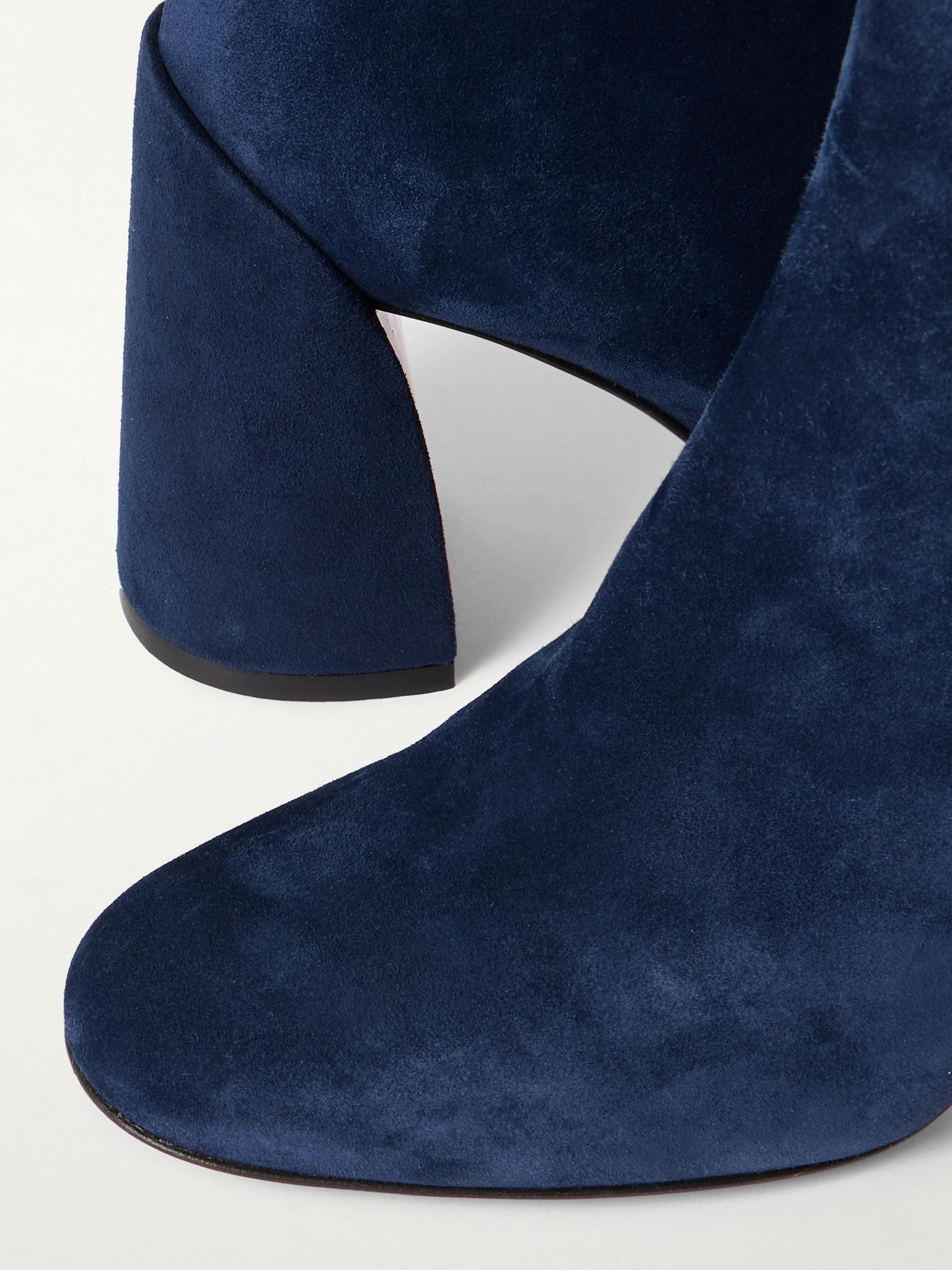 Turela 85 suede ankle boots Navy - 4