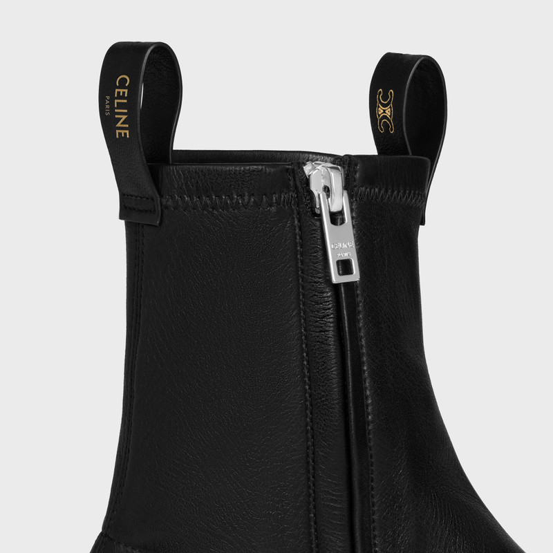 FLOW ZIPPED BOOT IN Stretch Lambskin 5