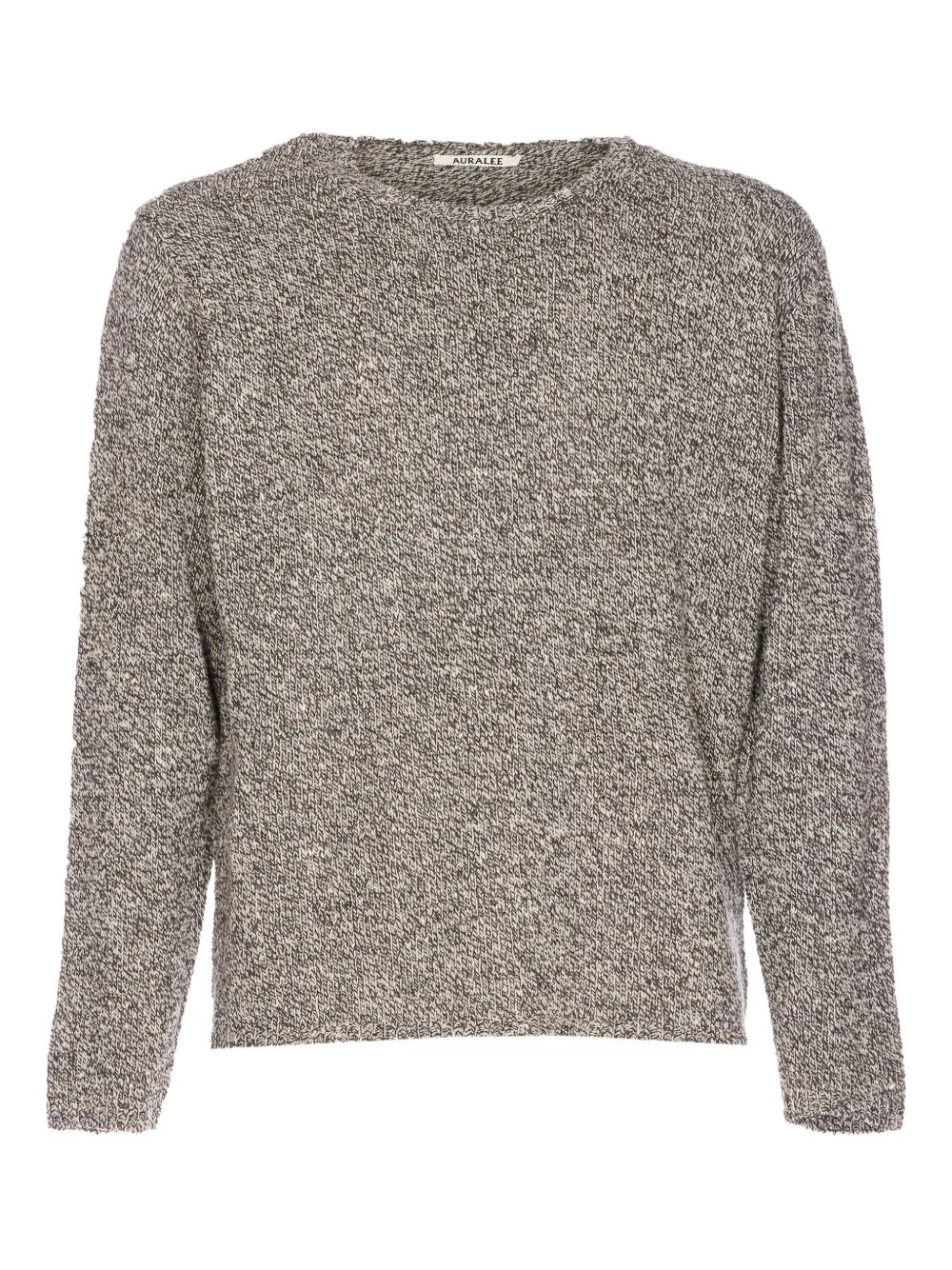 crew-neck long-sleeved sweater - 1