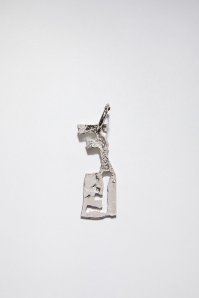 Acne Studios F earring - Silver outlook