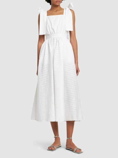 MSGM Stretch cotton dress outlook