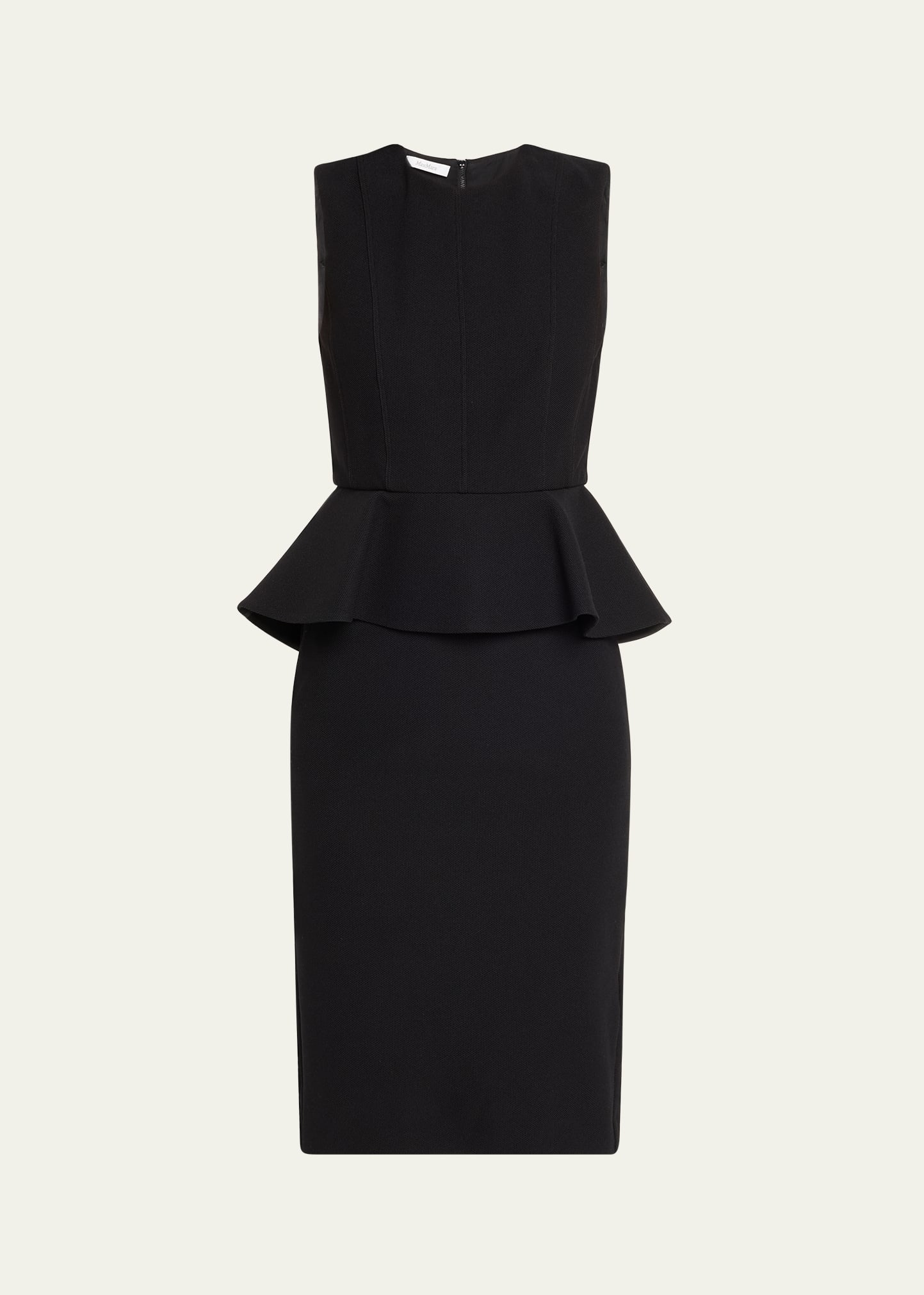 Cosmos Sleeveless Peplum Dress - 1