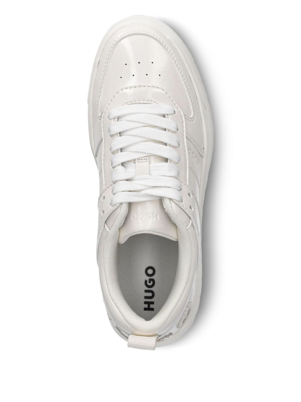 logo-patch sneakers - 4