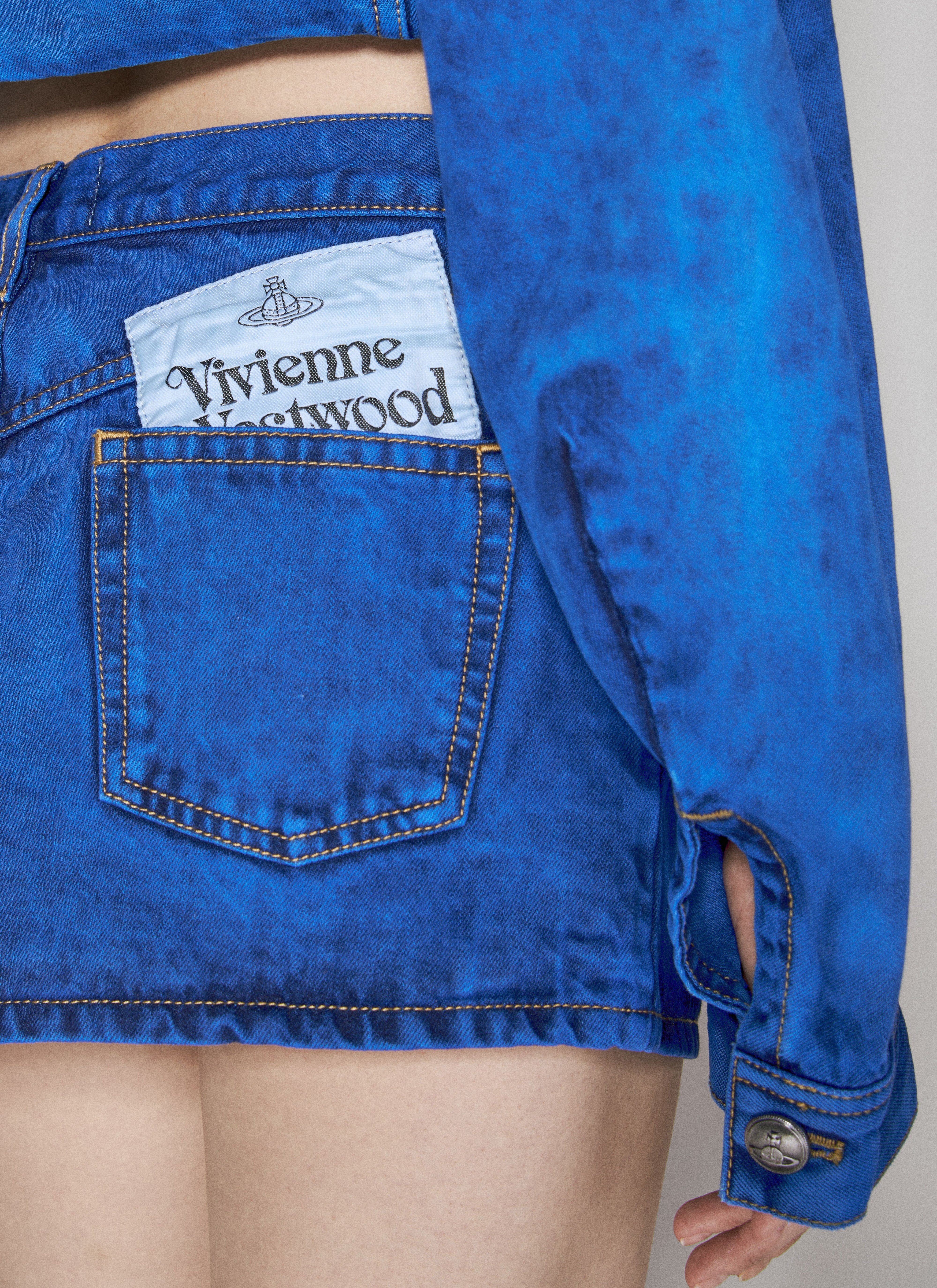 Vivienne Westwood Foam Mini Skirt | lncc | REVERSIBLE