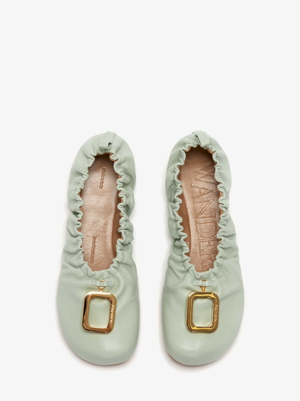 JWA PULLER LEATHER BALLET FLATS - 4