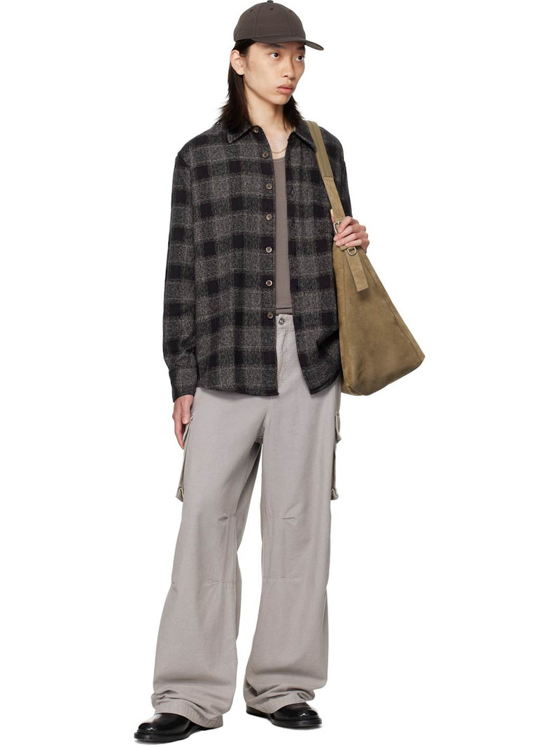 Our Legacy Gray Above Shirt outlook
