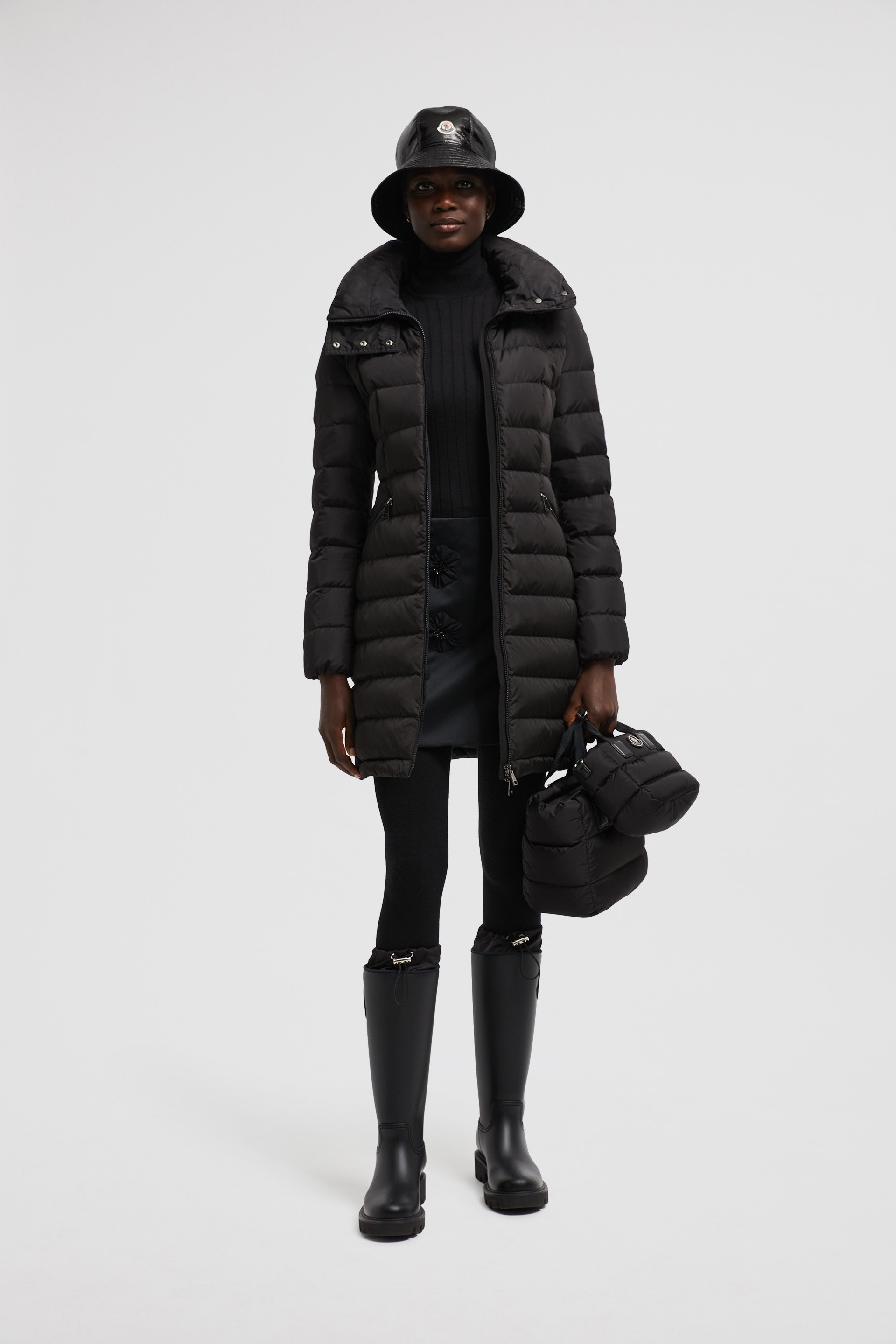 moncler flammette 2(11号) Moncler Flammette Long Down Jacket | REVERSIBLE