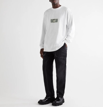 VETEMENTS Printed Cotton-Jersey T-Shirt outlook