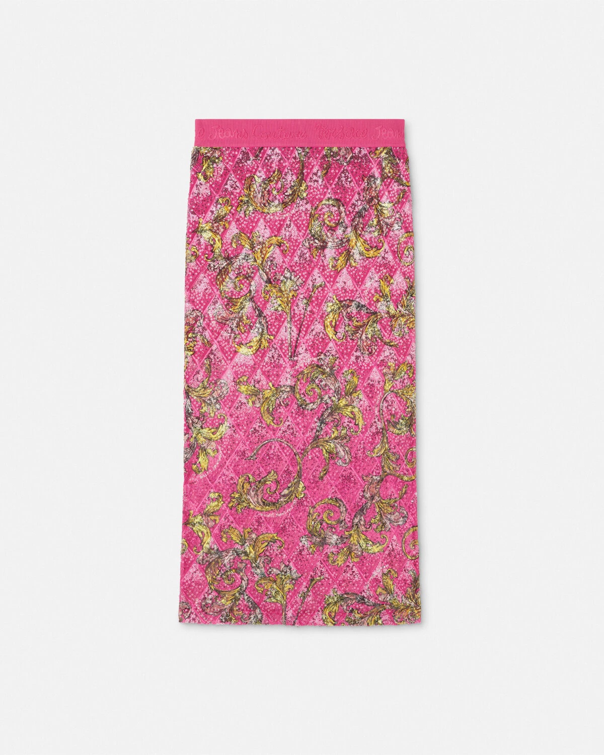Embellished Outline Barocco Midi Skirt - 1