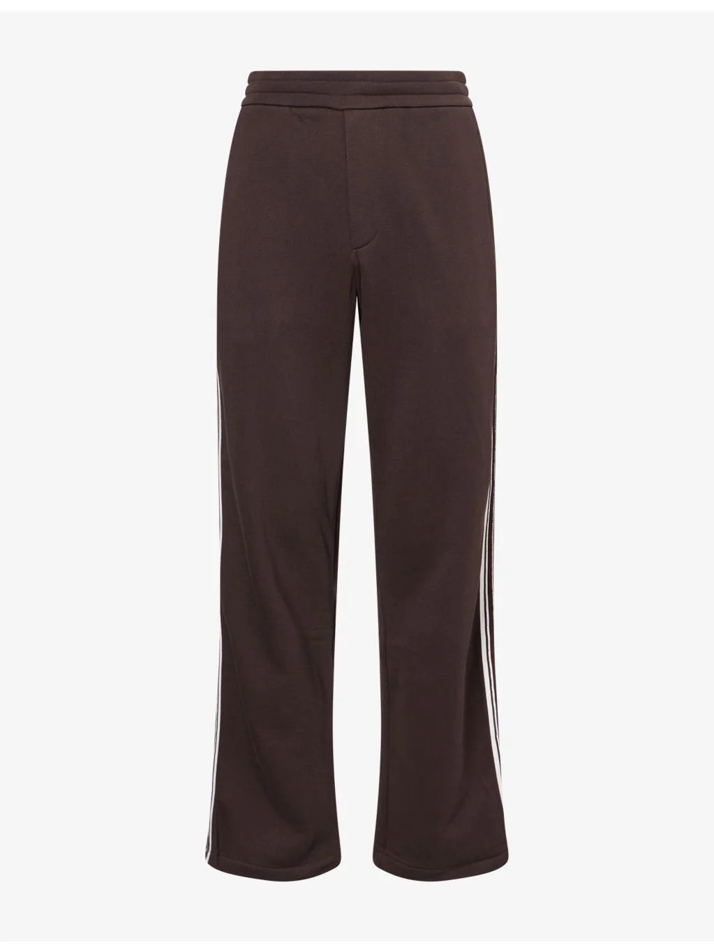 Striped-Trim Logo-Trim Cotton Jogging Bottoms - 1
