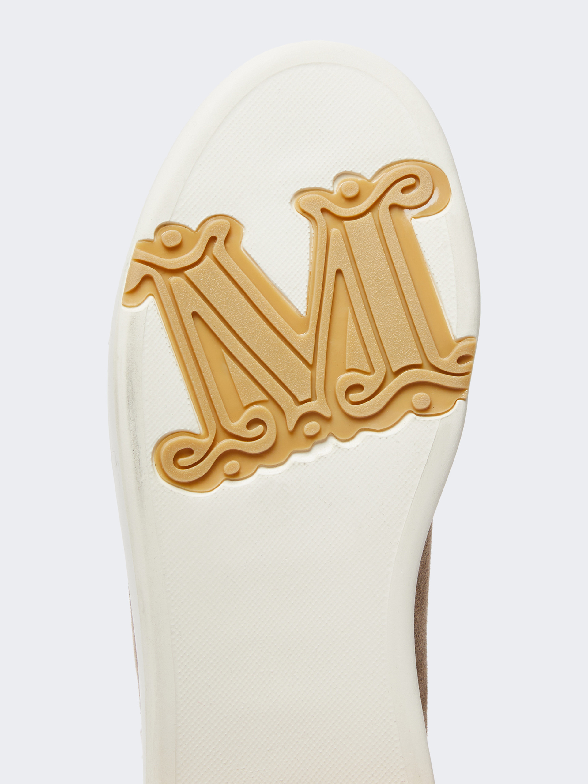 TMAXI3 Sneakers in suede, and alpaca and cashmere Teddy fabric - 6
