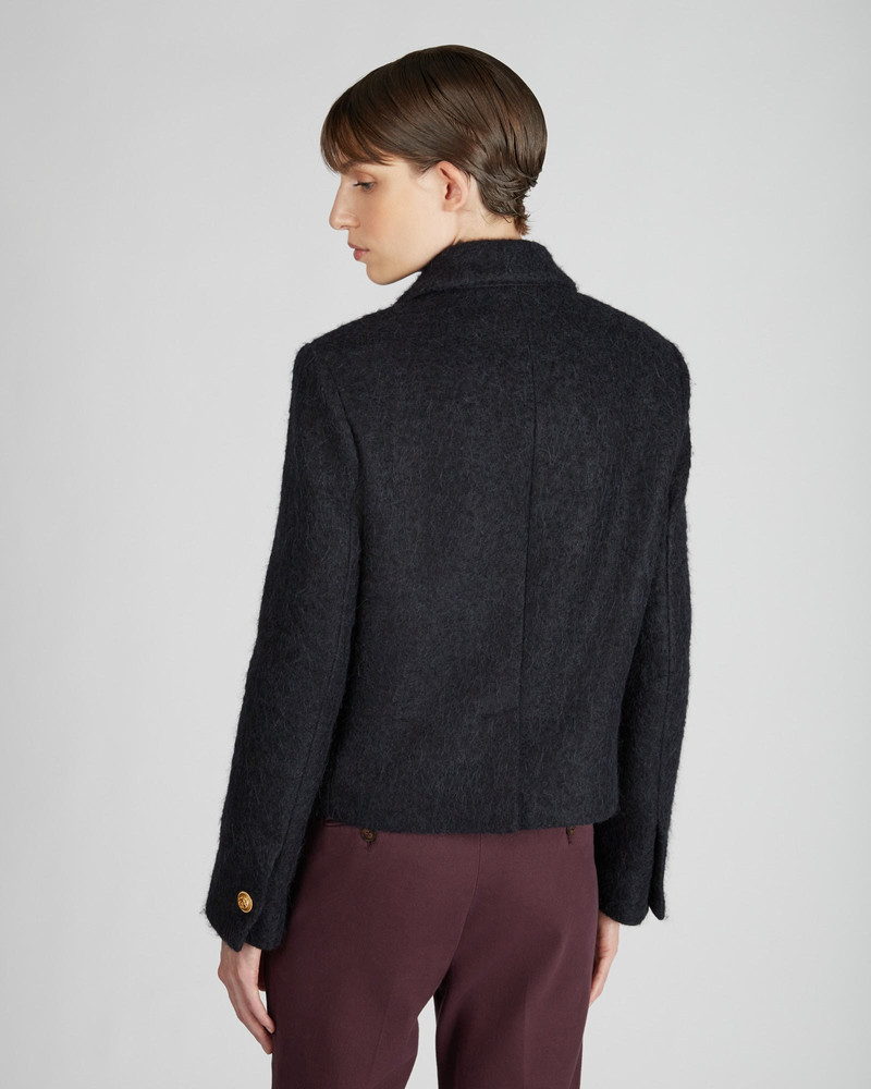 Wool bouclé regular fit jacket 3