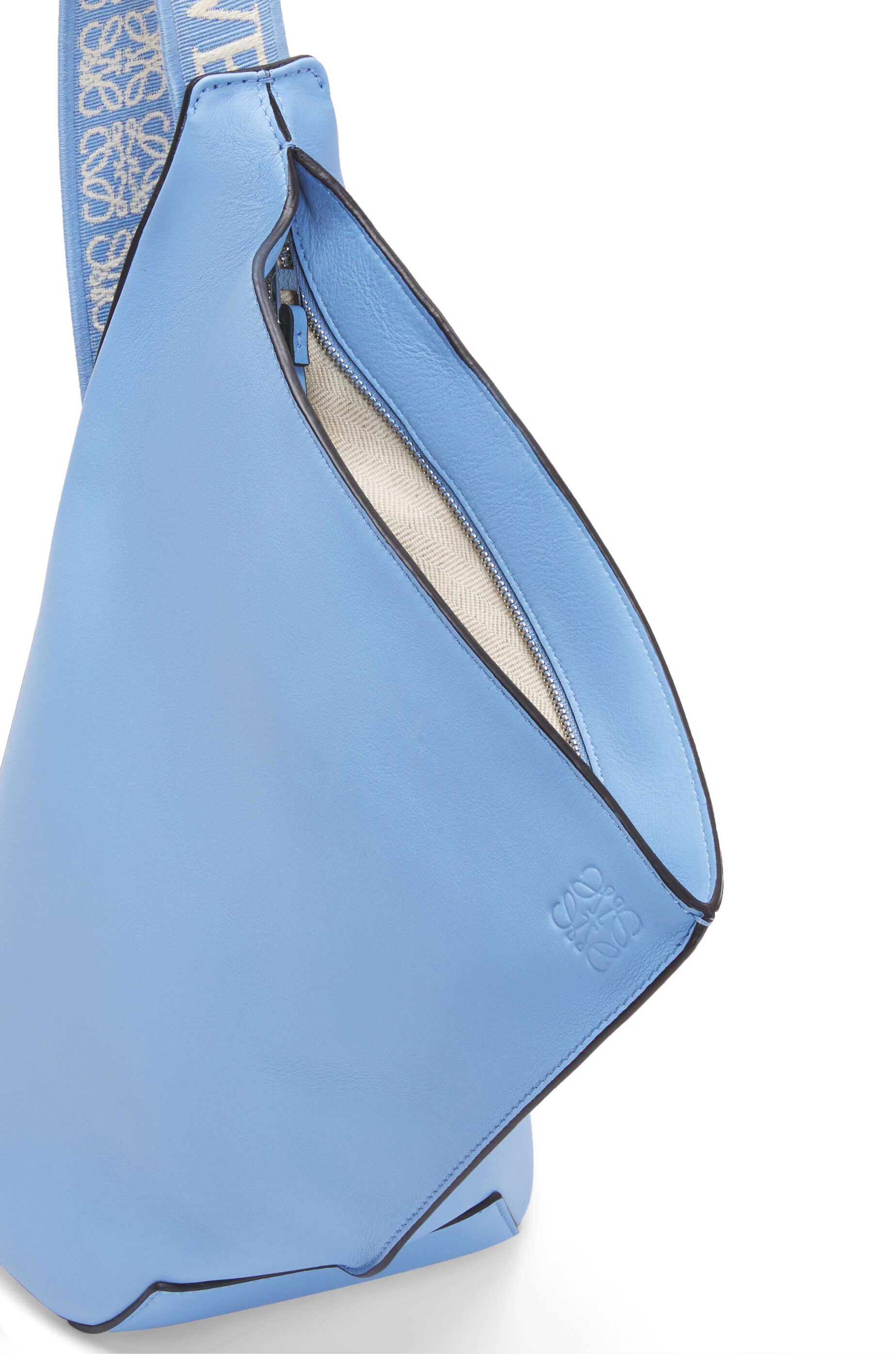 Anton Sling in supple smooth calf and jacquard - 5