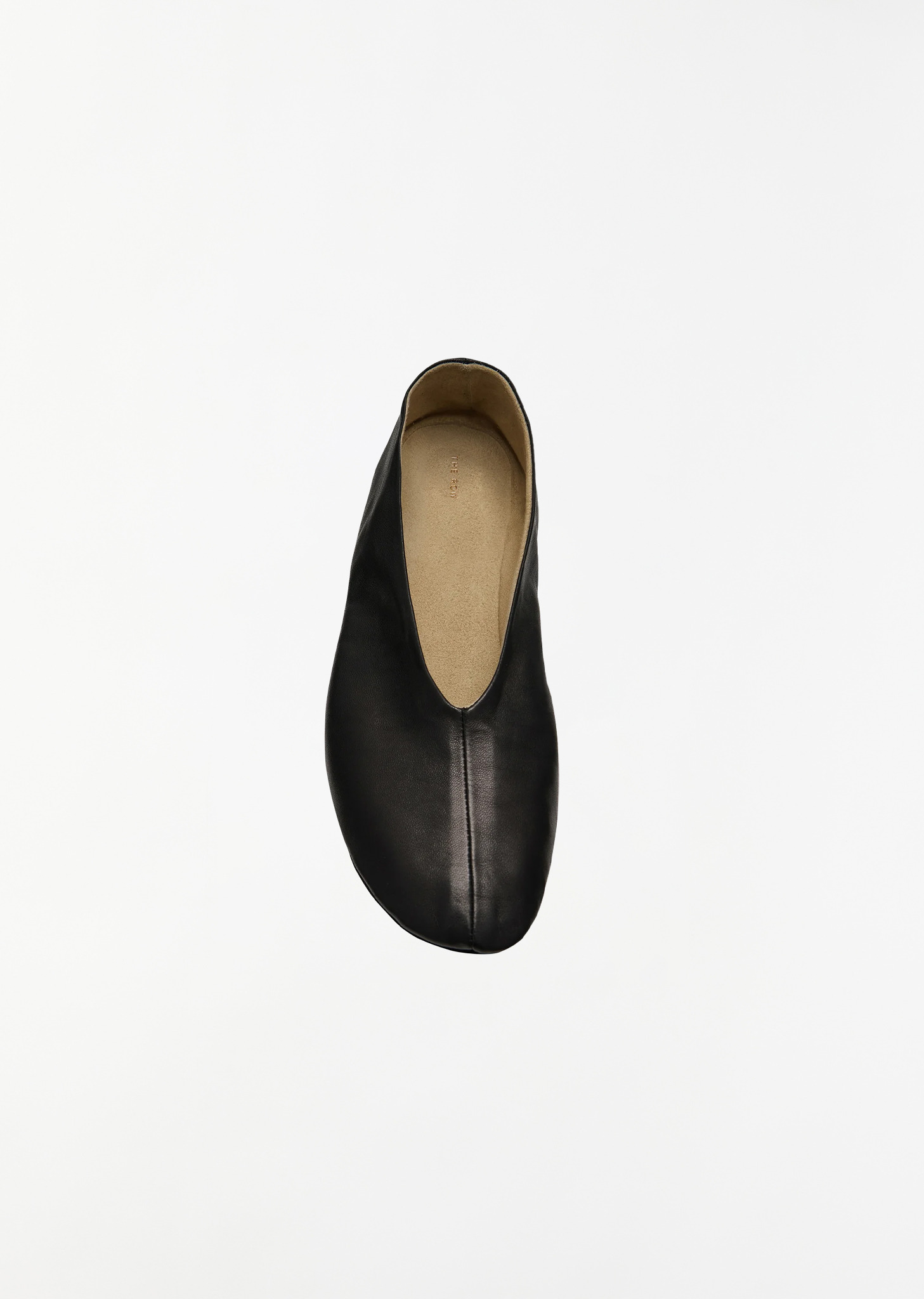 Stella Leather Slipper — Black - 3