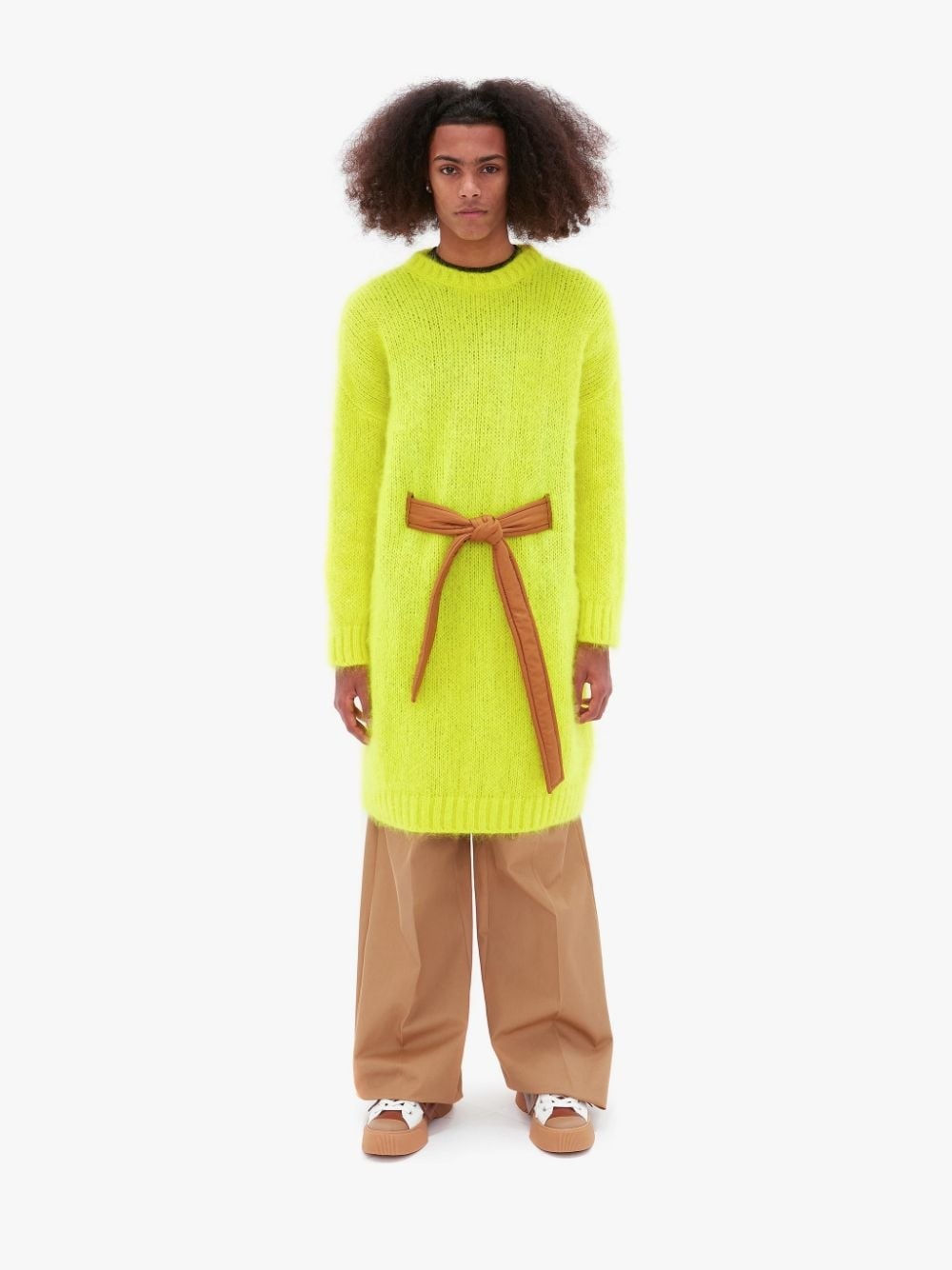 TIED LONG CREWNECK JUMPER - 2