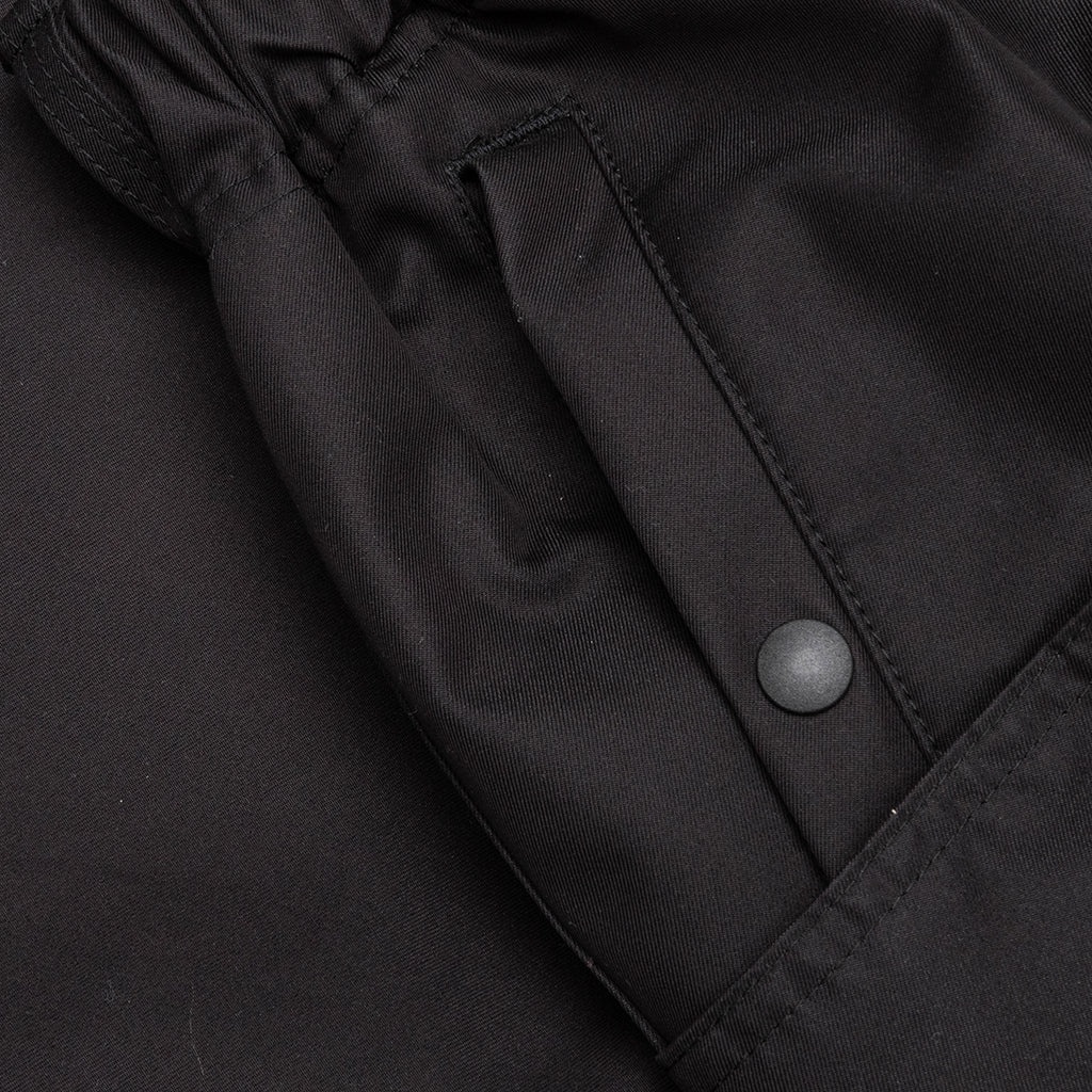 C/PE TWILL BELTED C.S.SHORT - BLACK - 3