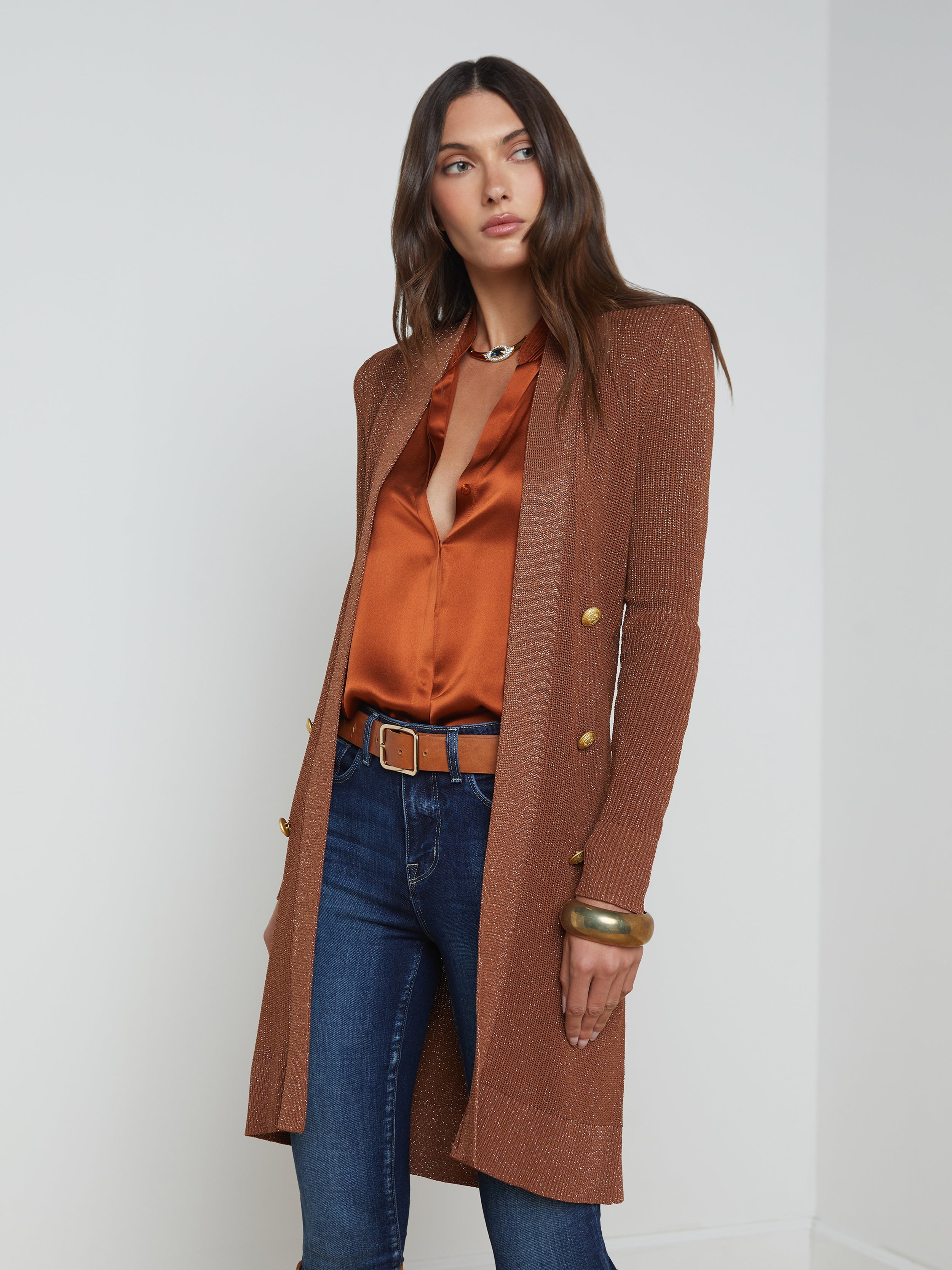 Noe Double-Breasted Cardigan - 4