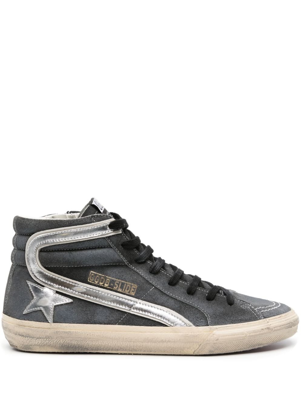 Slide high-top sneakers - 1