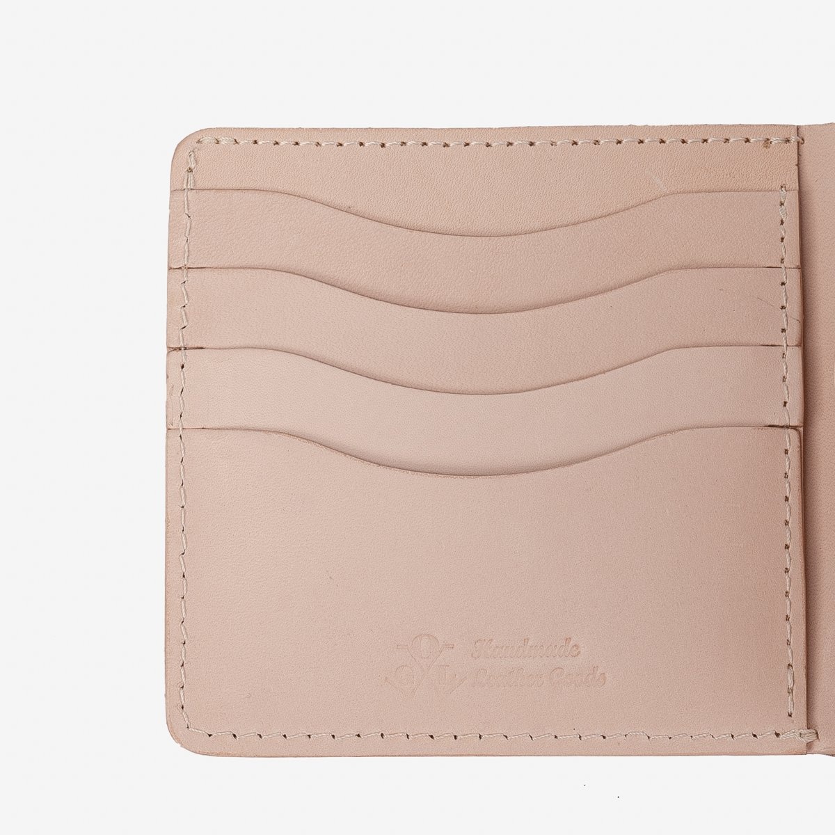 OGLH-KM-BFOLD-COIN-NAT OGL Kingsman Classic Bi-Fold Wallet with Coin Pocket and Arc Accent - Natural - 7